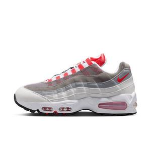 Nike Air Max 95 Big Bubble "White/Pink Rise/Wolf Grey/Light Crimson" Women's Shoe - WHITE/PINK/GREY/LT CRIMSON