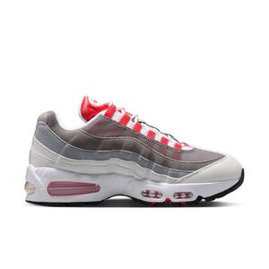 Nike Air Max 95 Big Bubble "White/Pink Rise/Wolf Grey/Light Crimson" Women's Shoe - WHITE/PINK/GREY/LT CRIMSON