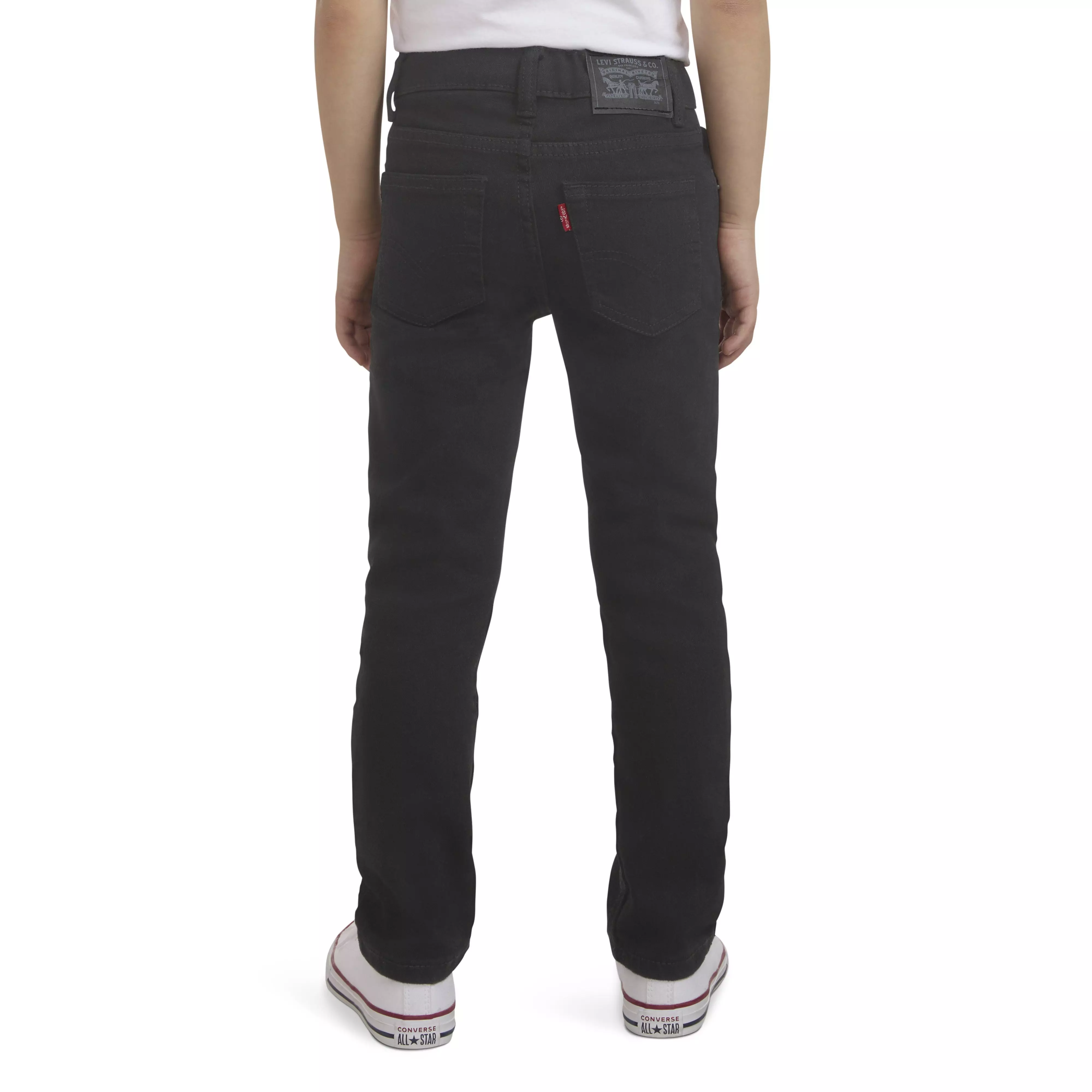 Levi's Little Boys' 510 Skinny Fit Black Wash Denim Jeans - BLACK