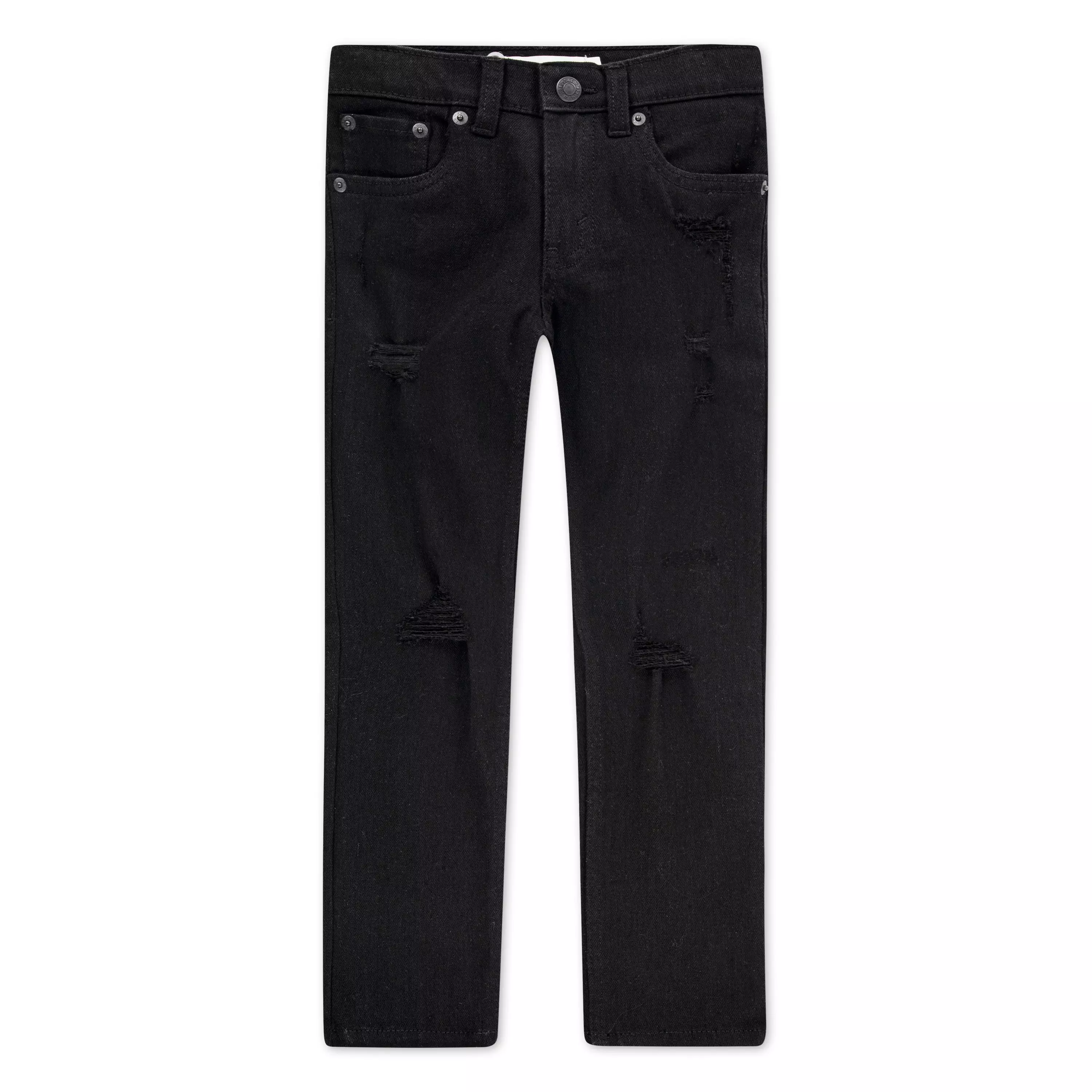 Levi's Little Boys' 510 Skinny Fit Black Wash Denim Jeans - BLACK