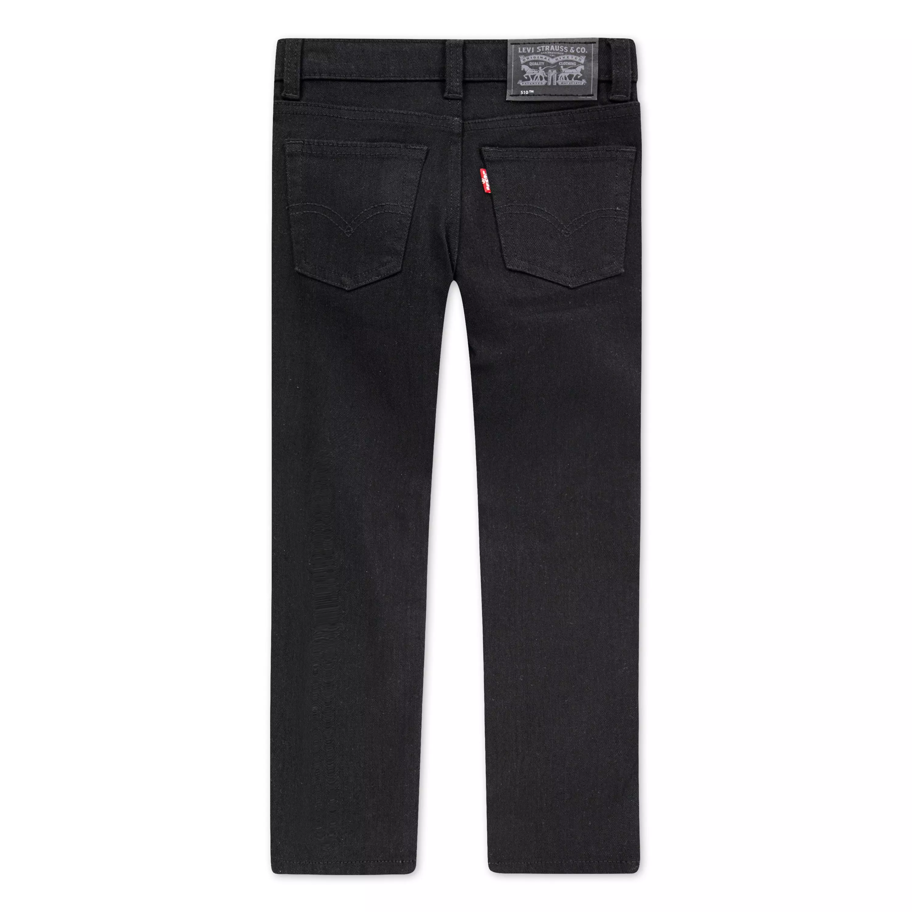 Levi's Little Boys' 510 Skinny Fit Black Wash Denim Jeans - BLACK