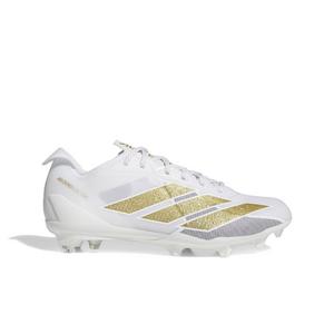 adidas Adizero Electric "Ftwr White/Gold Metallic" Men's Football Cleat