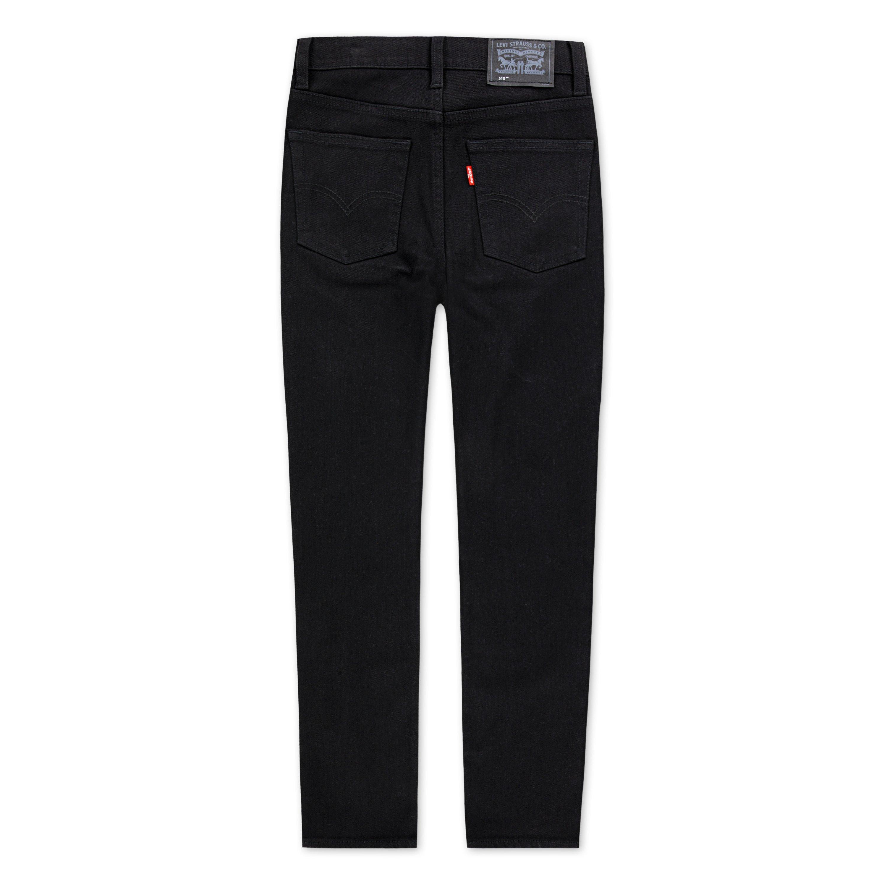 Levi's 510 Skinny Fit Big Boys' Black Wash Denim Jeans
