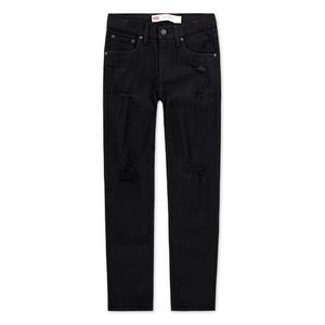Levi's Big Boys' 510 Skinny Fit Black Wash Denim Jeans