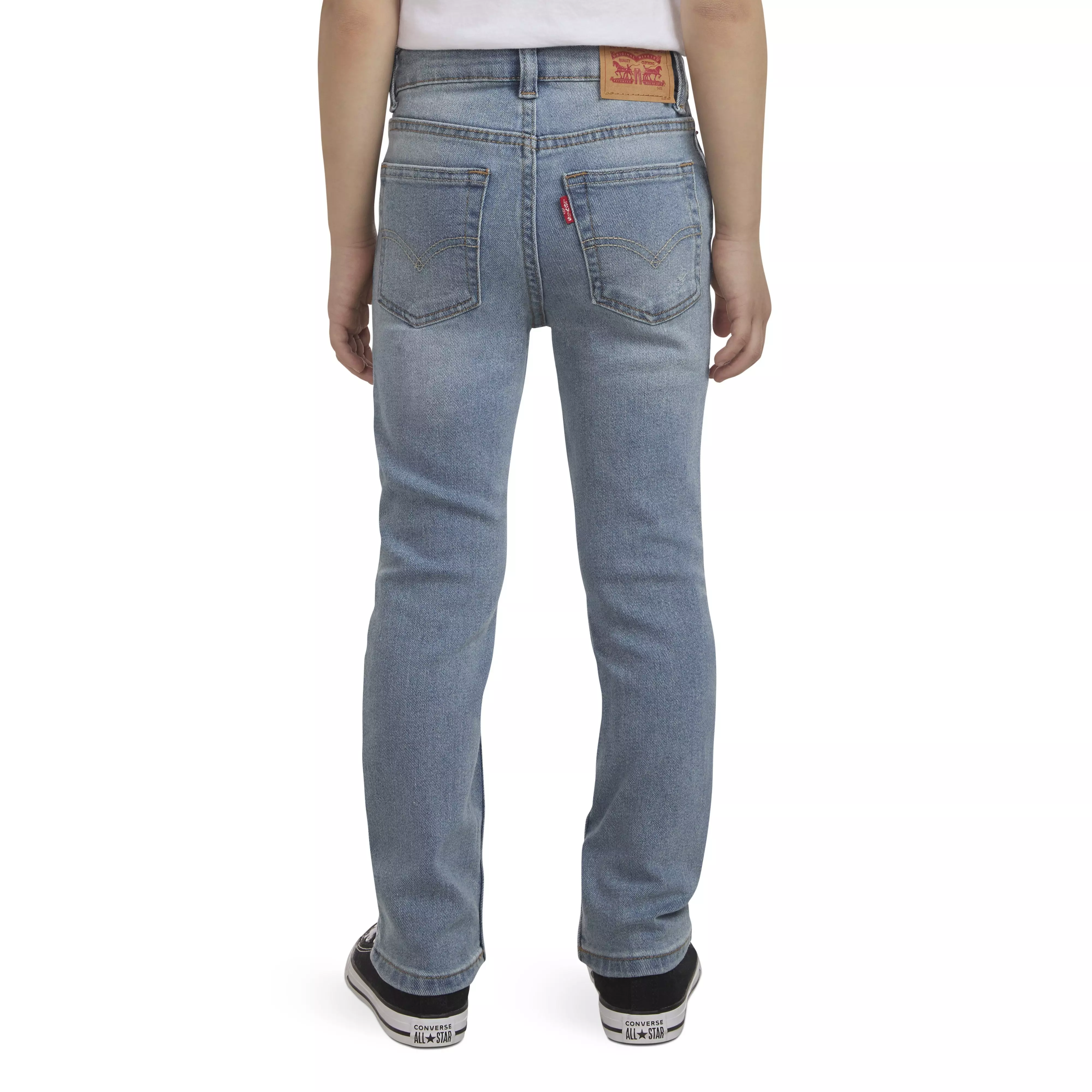 Levi's Little Boys' 510 Skinny Fit Light Blue Wash Denim Jeans - LIGHT BLUE