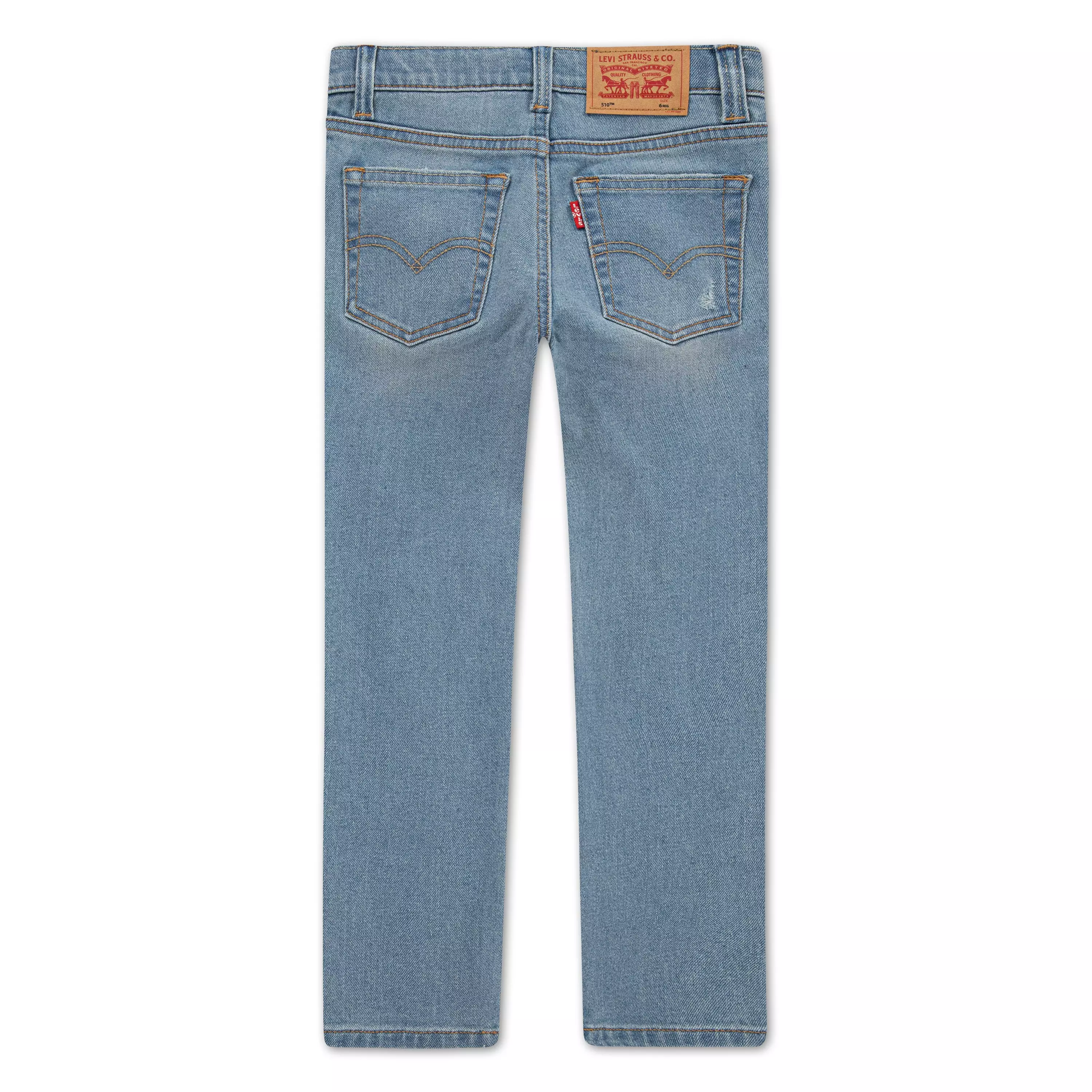 Levi's Little Boys' 510 Skinny Fit Light Blue Wash Denim Jeans - LIGHT BLUE