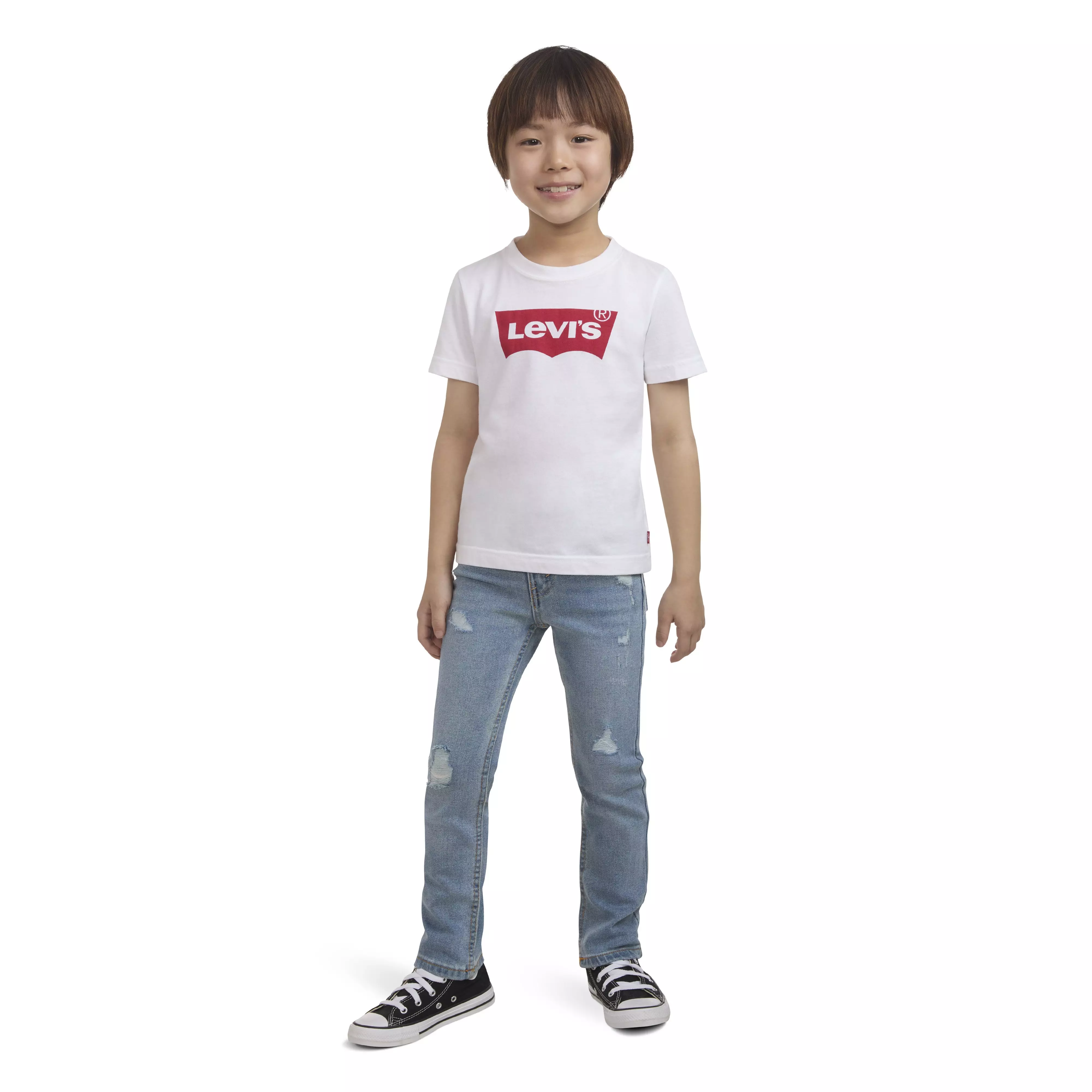 Levi's Little Boys' 510 Skinny Fit Light Blue Wash Denim Jeans - LIGHT BLUE