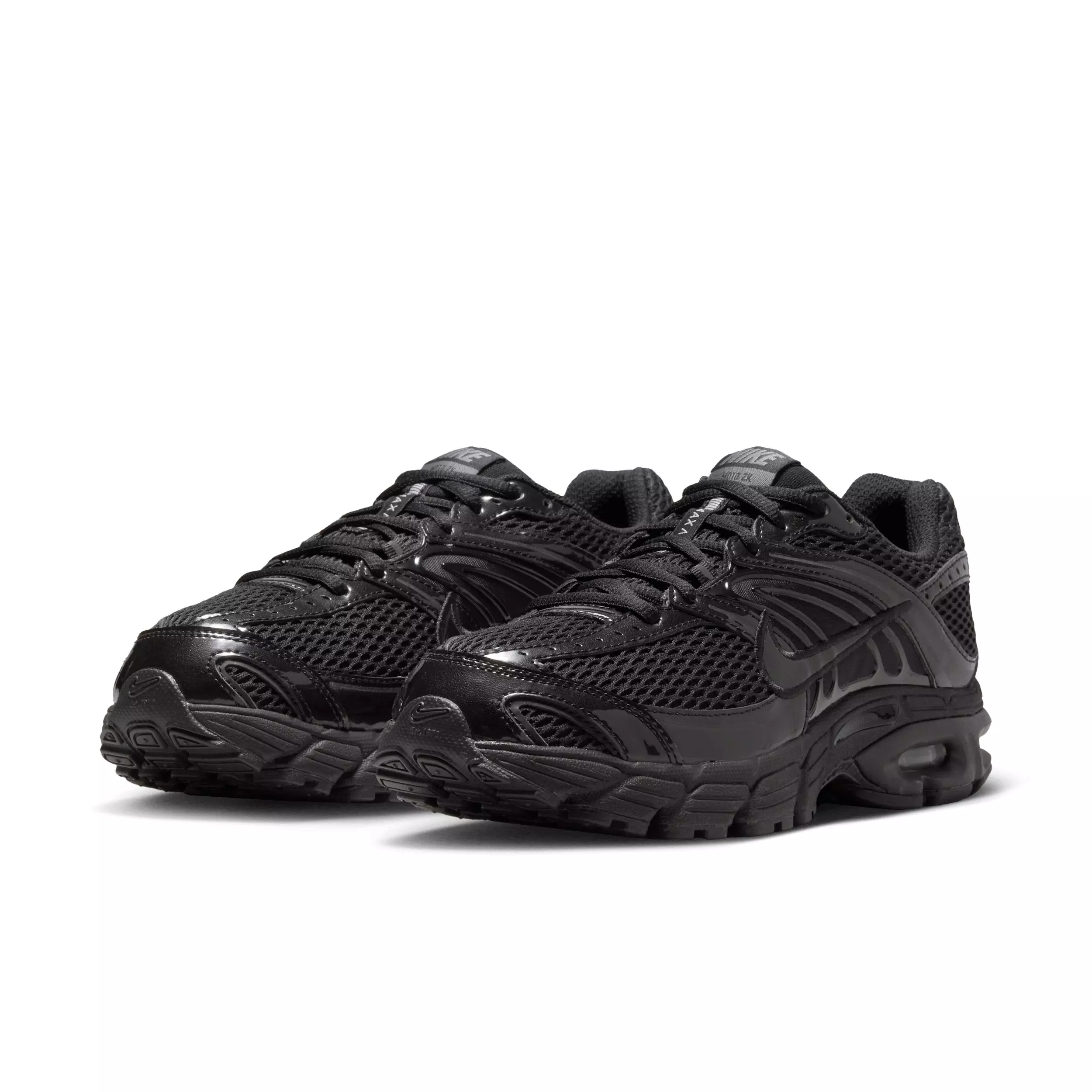 Nike Air Max Moto 2K "Black/Iron Grey/Metallic Silver/Black" Women's Shoe - BLACK/GREY/SILVER/BLACK