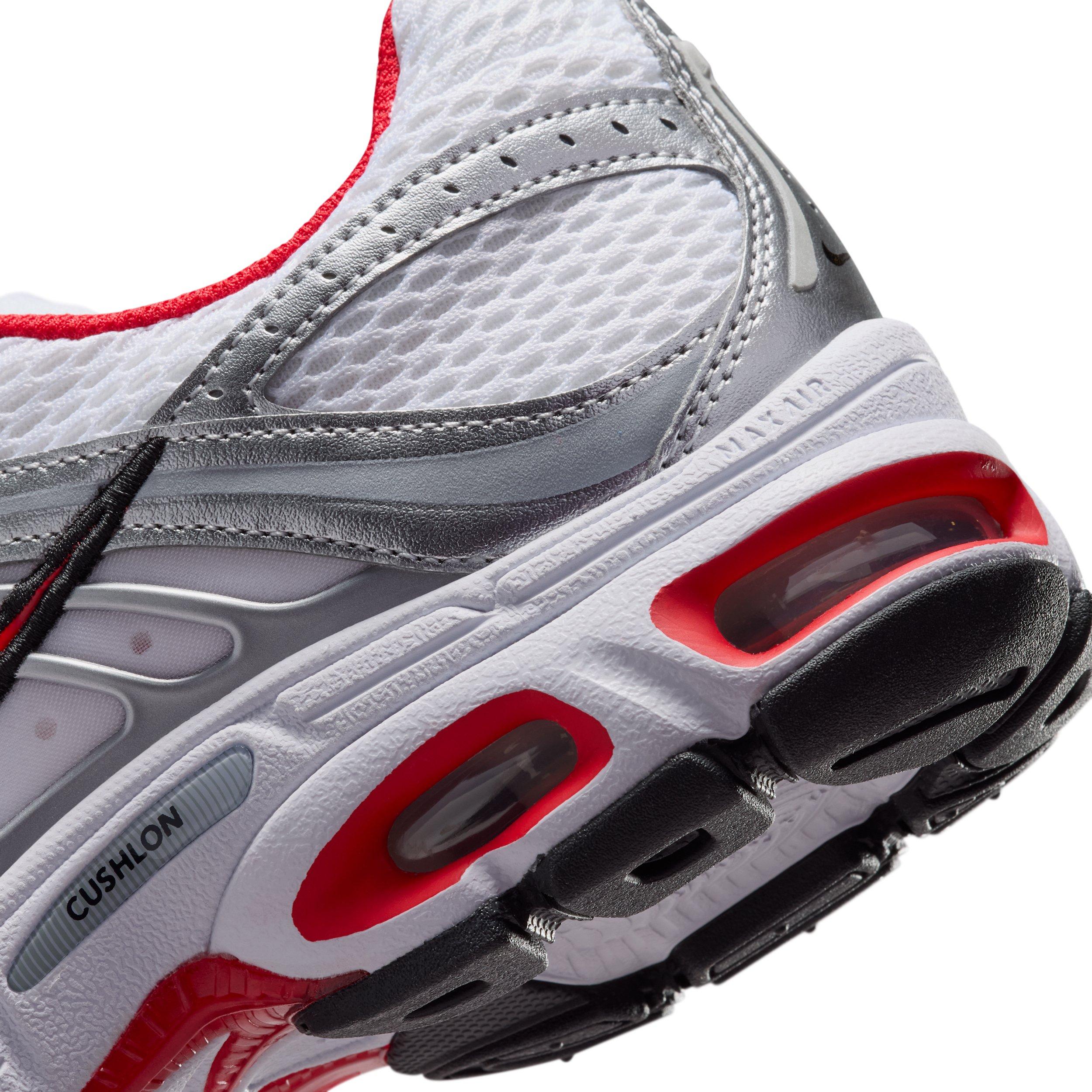 Nike Air Max Moto 2K "White/Metallic Silver/Black/University Red" Women's Shoe - WHITE/SILVER/BLACK/RED Thumbnail View 8