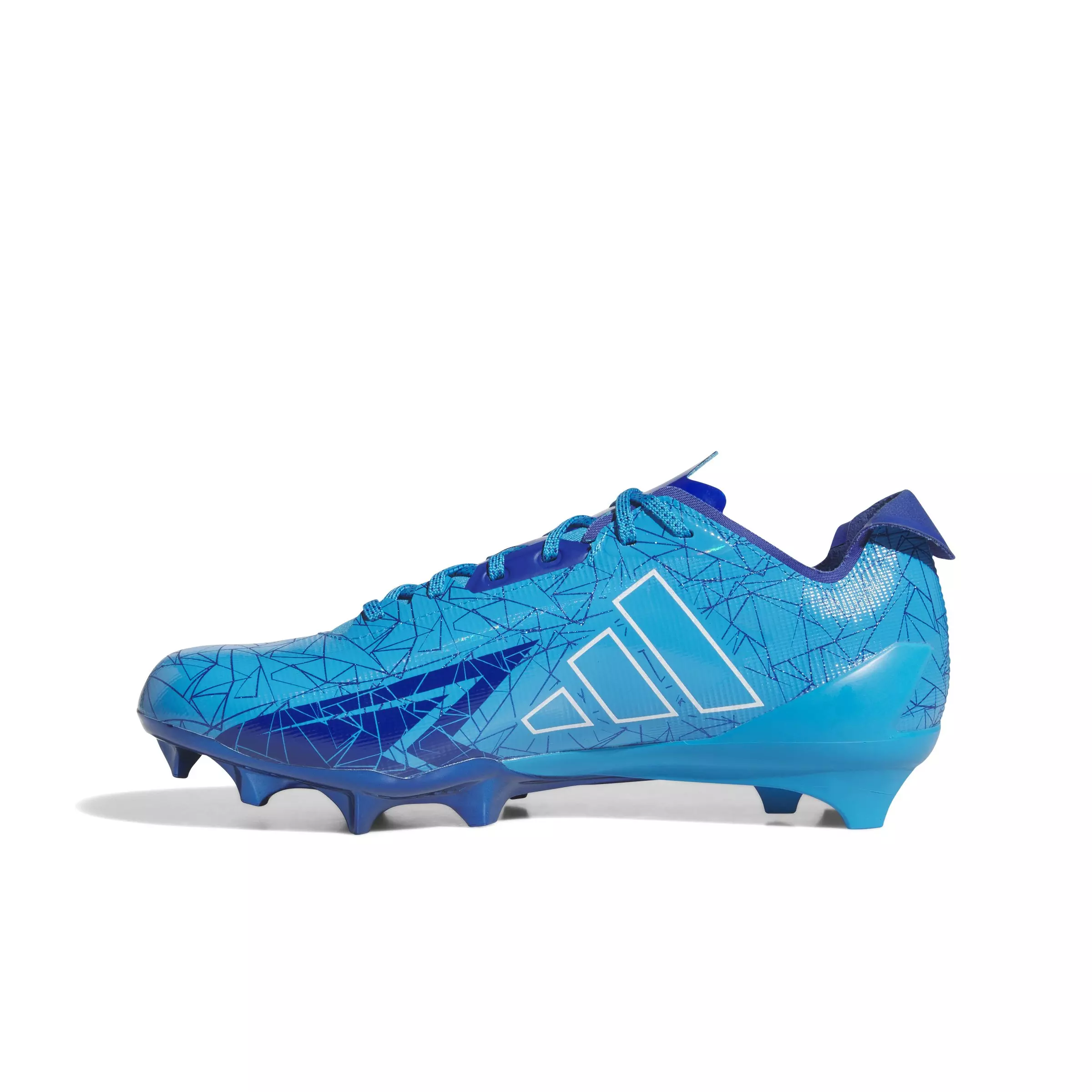 adidas Adizero Electric AAB "Solar Blue/Ftwr White/Team Royal Blue" Men's Football Cleat - BLUE/WHITE/ROYAL