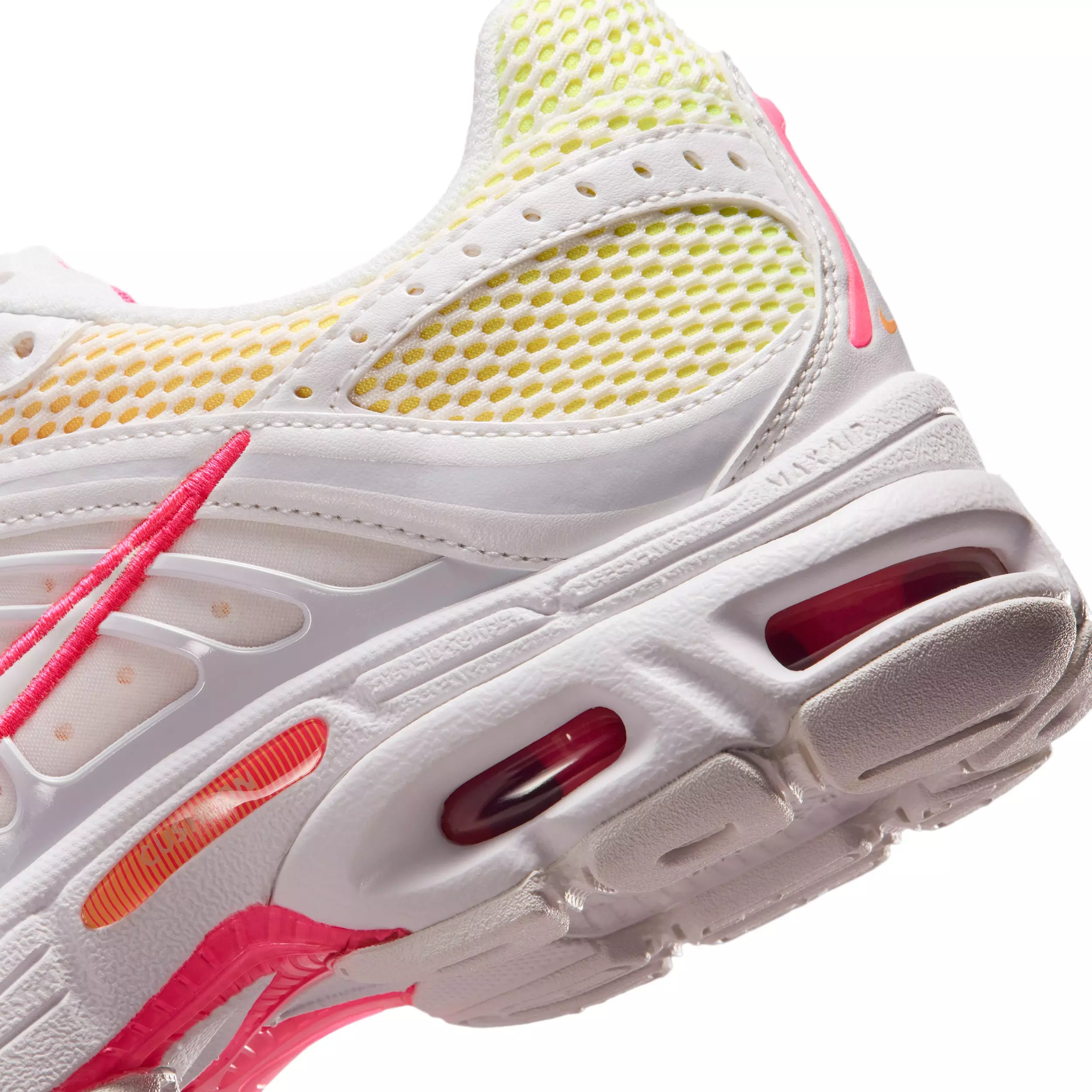 Nike Air Max Moto 2K Fade "Summit White/Hyper Pink/Orange Pulse/Summit White" Women's Shoe - WHITE/PINK/ORANGE/WHITE