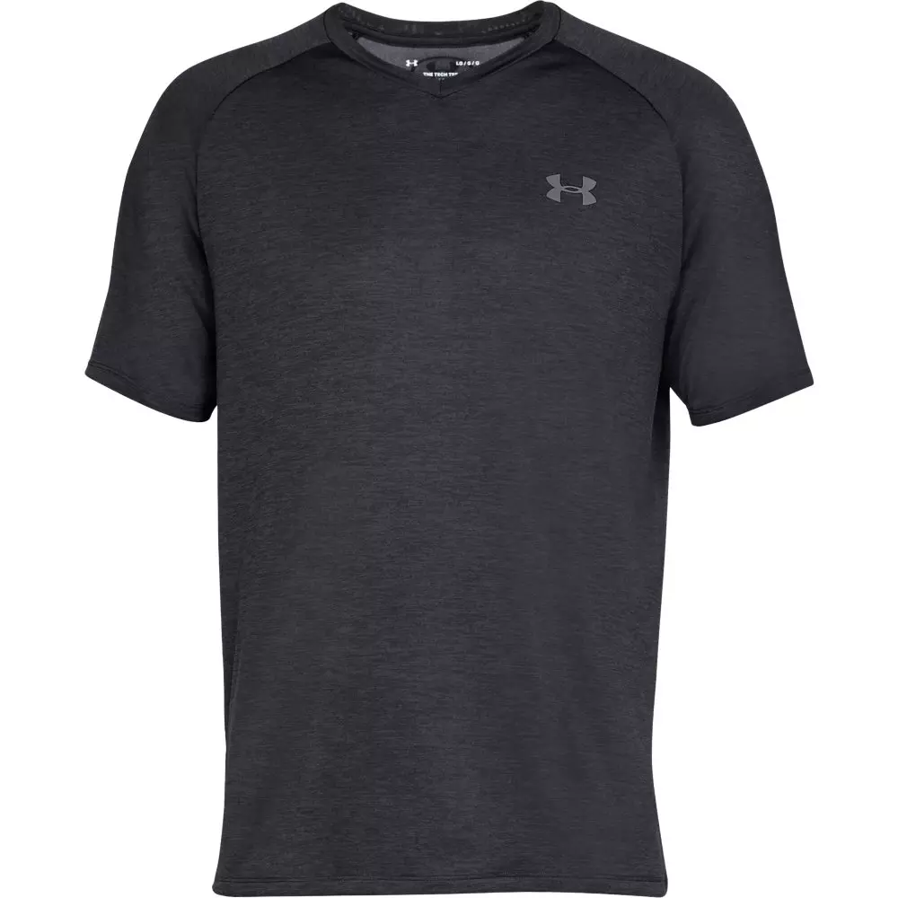 Under Armour Men's Tech 2.0 V-Neck Tee - BLACK