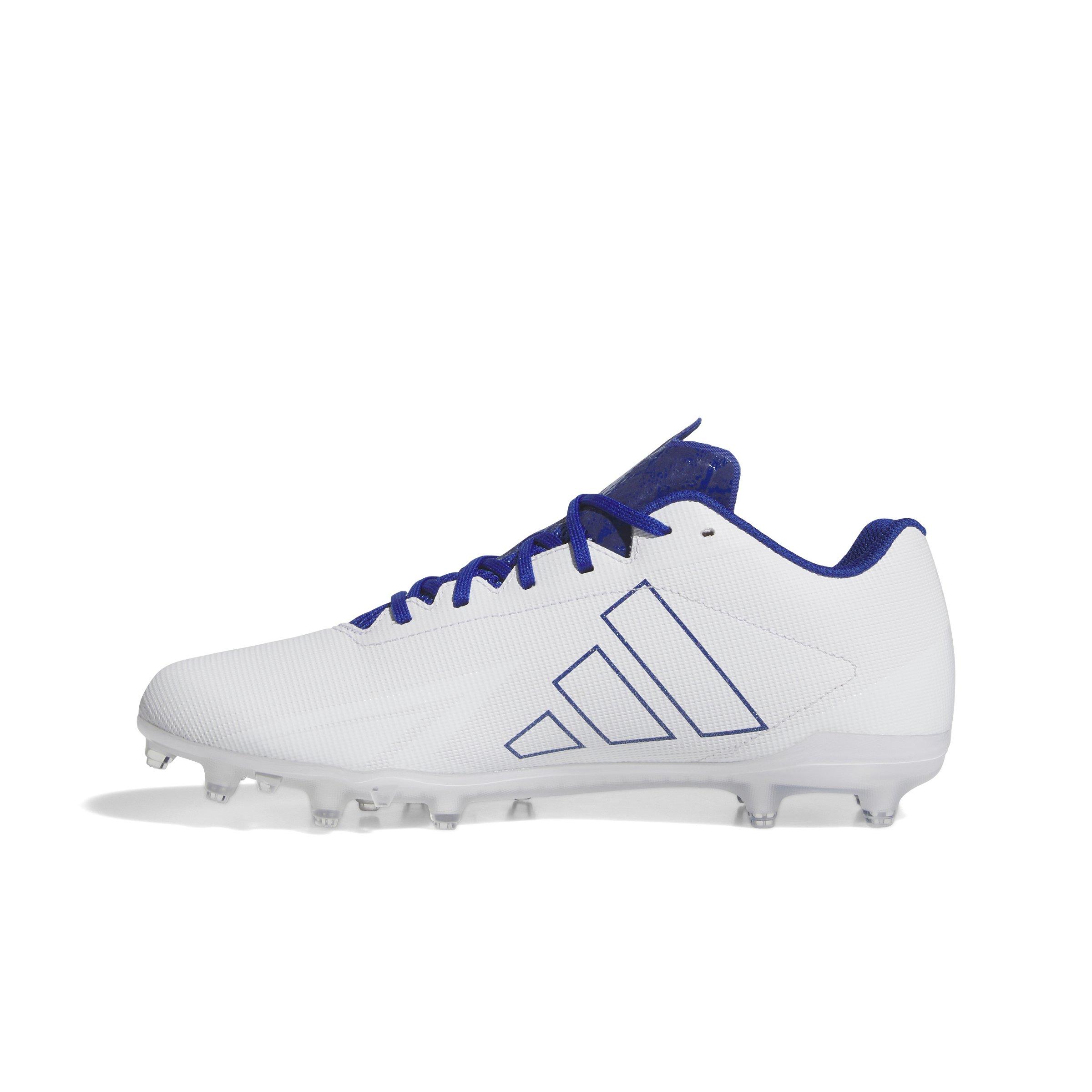 adidas Adizero Electric.2 "Ftwr White/Team Royal Blue/Ftwr White" Men's Football Cleat - WHITE/ROYAL/WHITE Thumbnail View 2