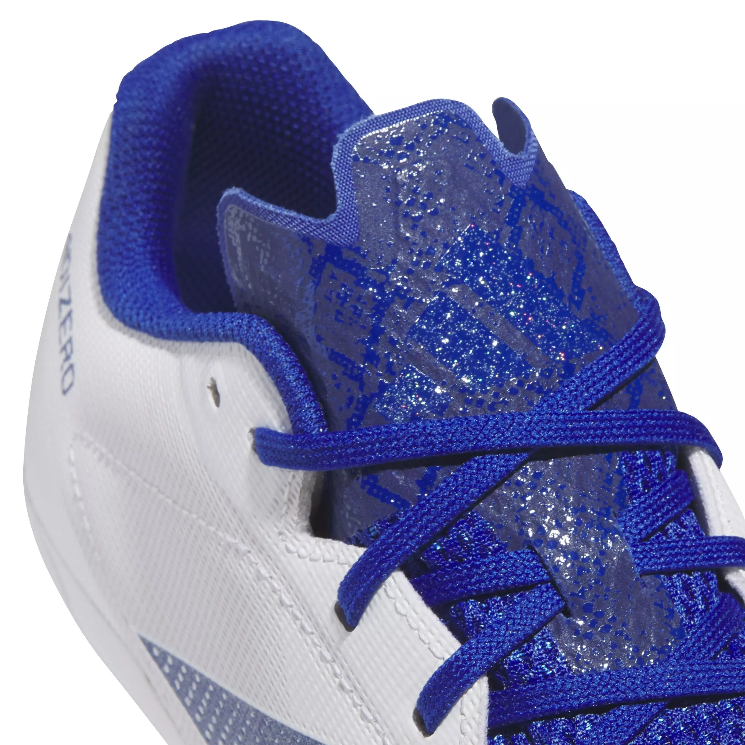 adidas Adizero Electric.2 "Ftwr White/Team Royal Blue/Ftwr White" Men's Football Cleat - WHITE/ROYAL/WHITE