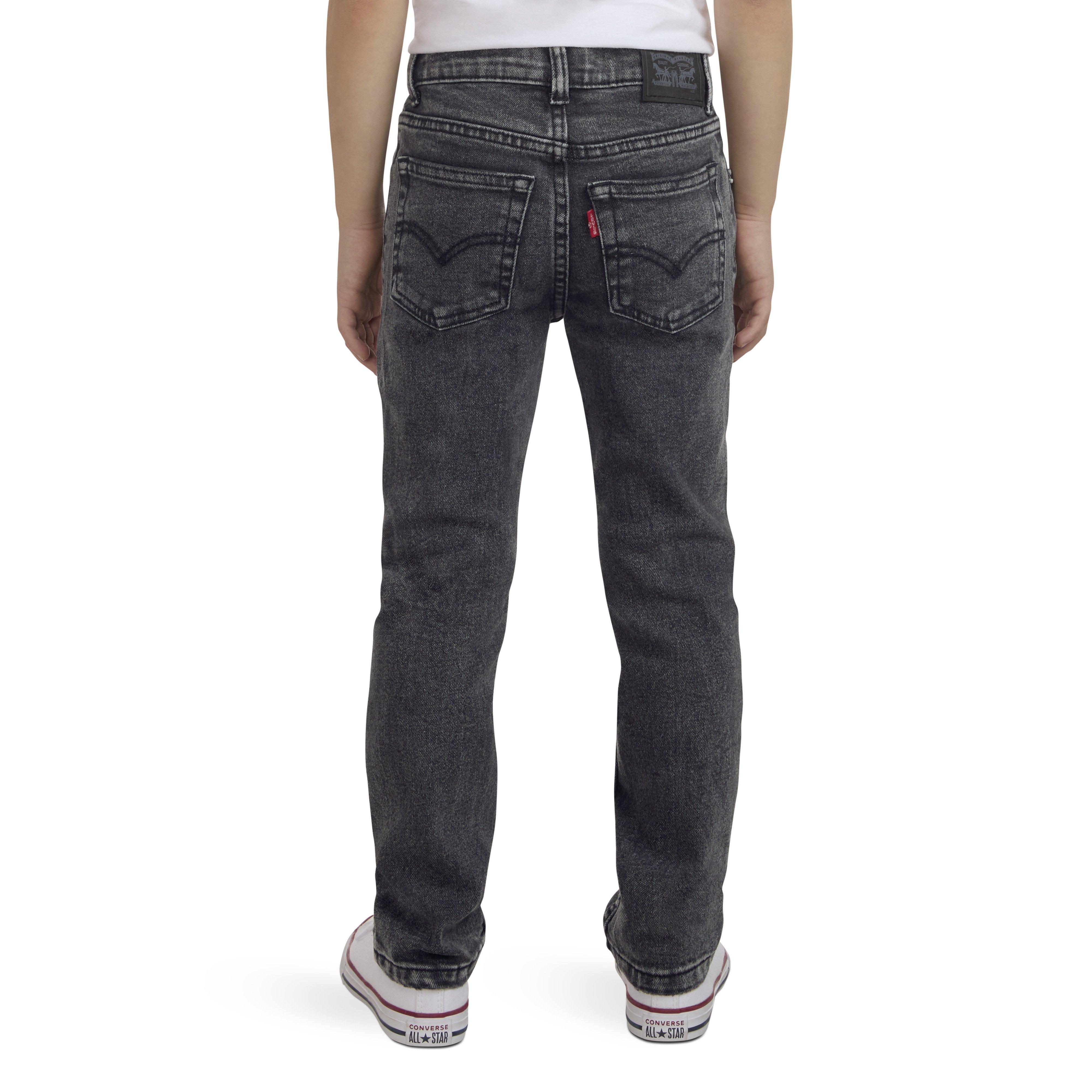 Levi's 510 Skinny Fit Little Boys' Dark Grey Wash Denim Jeans