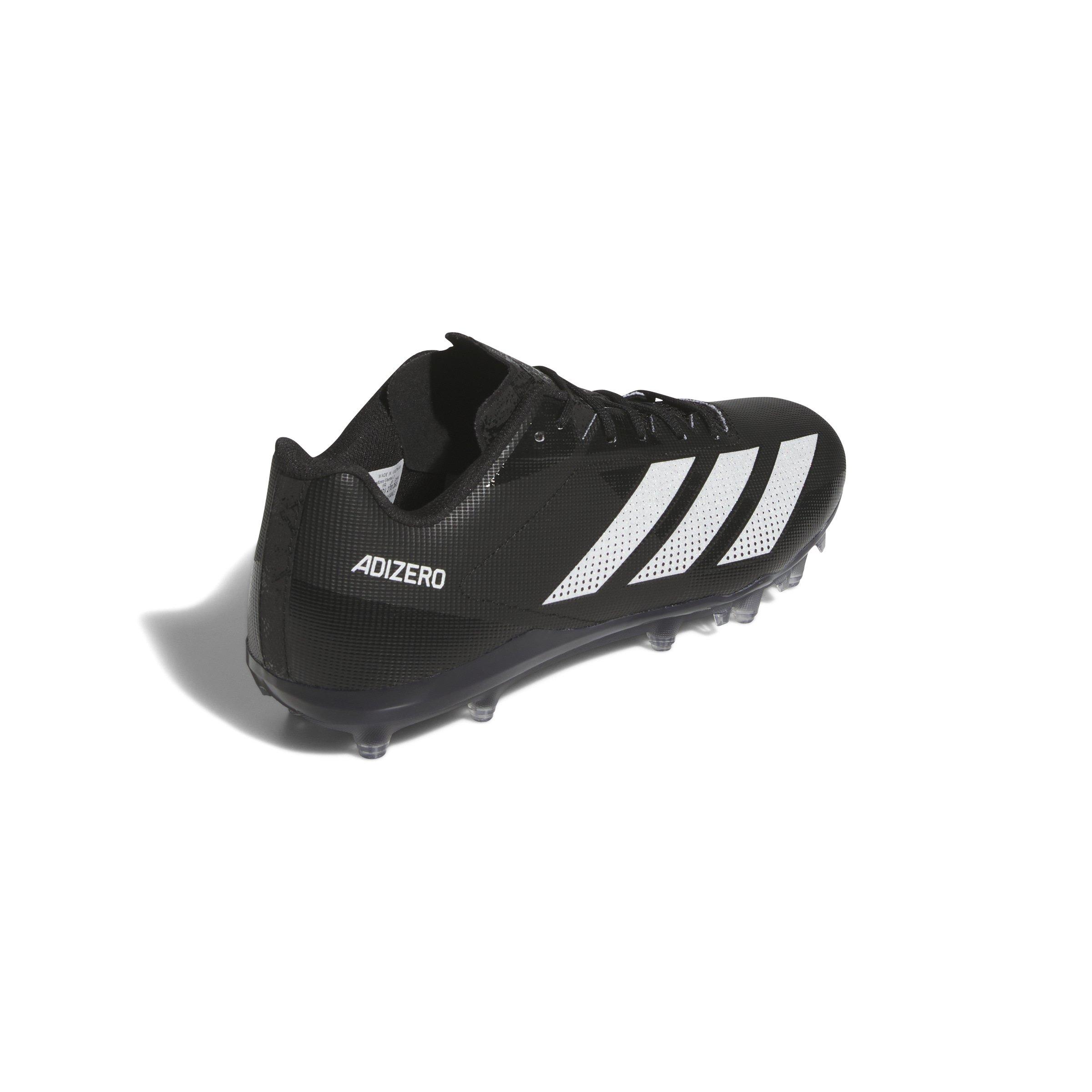 adidas Adizero Electric.2 "Core Black/Ftwr White/Core Black" Men's Football Cleat - BLACK/WHITE/BLACK Thumbnail View 4