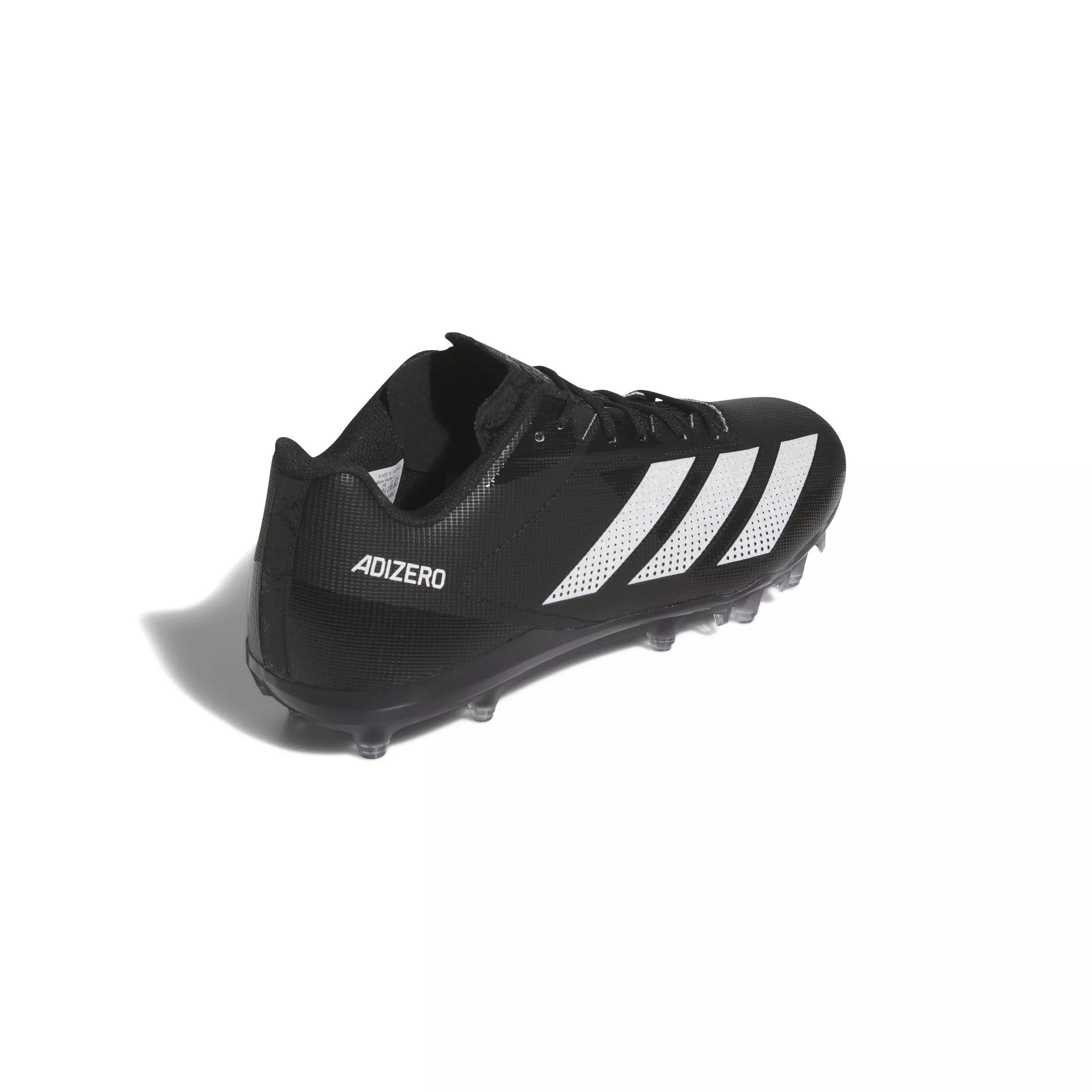 adidas Adizero Electric.2 "Core Black/Ftwr White/Core Black" Men's Football Cleat - BLACK/WHITE/BLACK