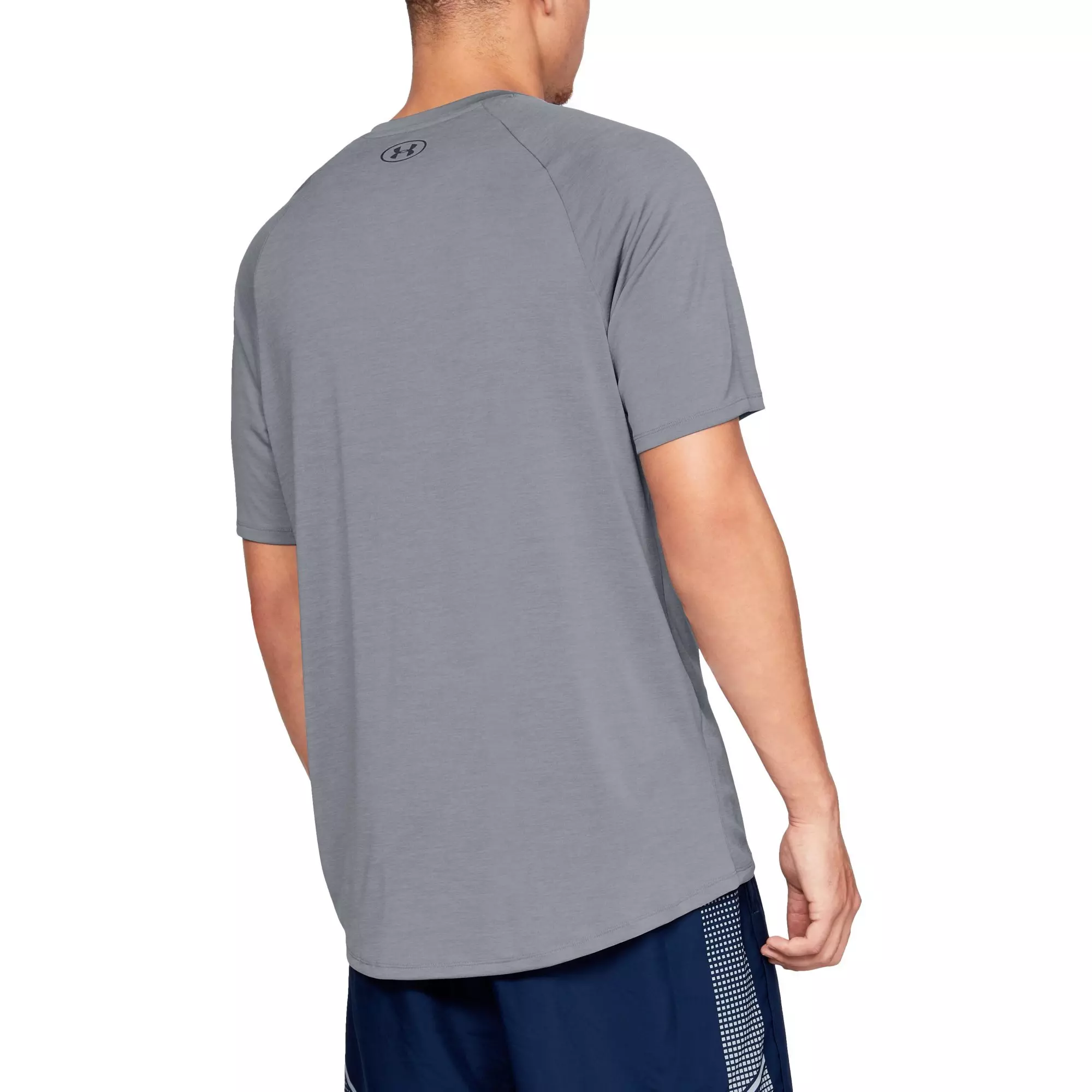 Under Armour Men's Tech 2.0 V-Neck Steel Tee - STEEL