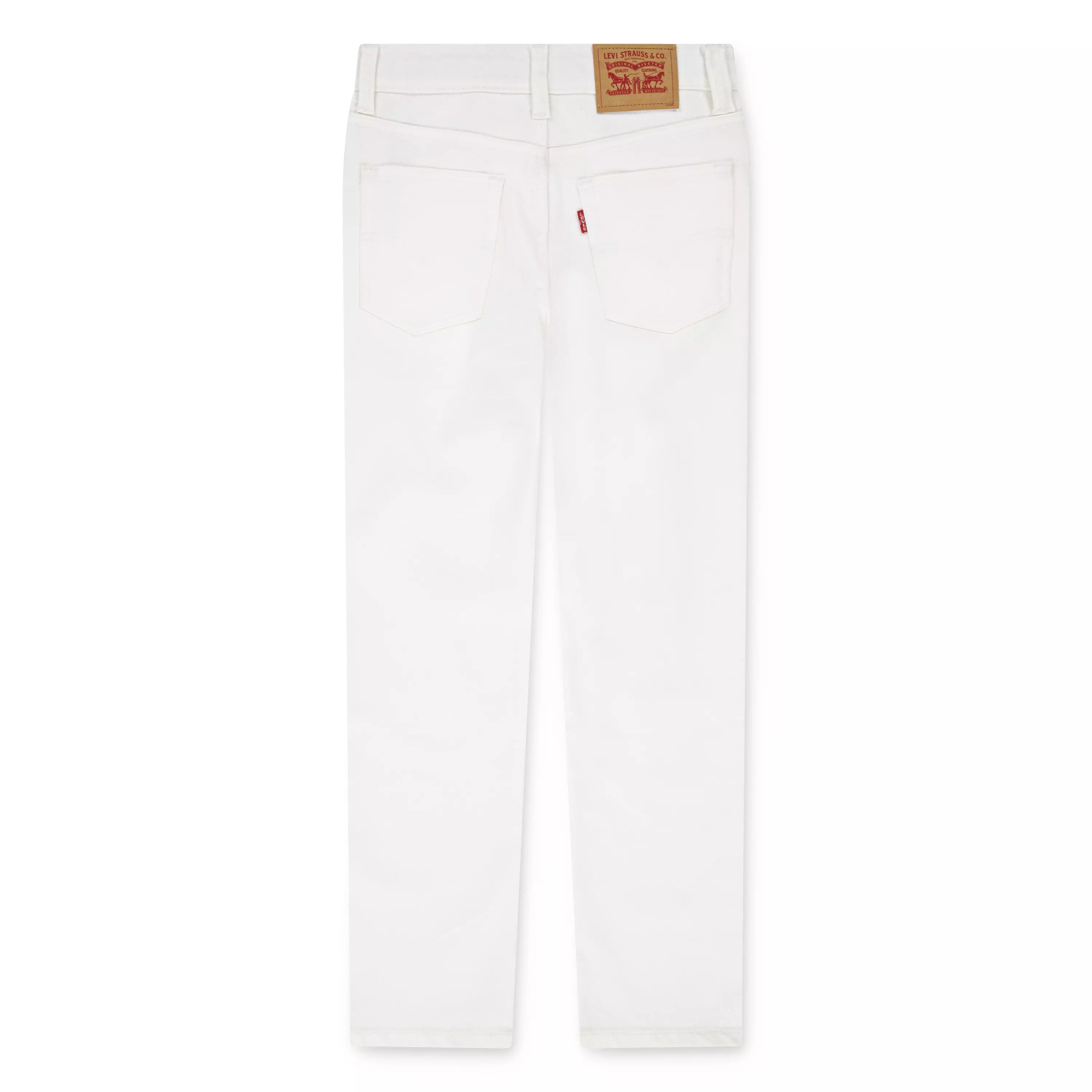 Levi's Big Boys' 510 Skinny Fit White Wash Denim Jeans - WHITE