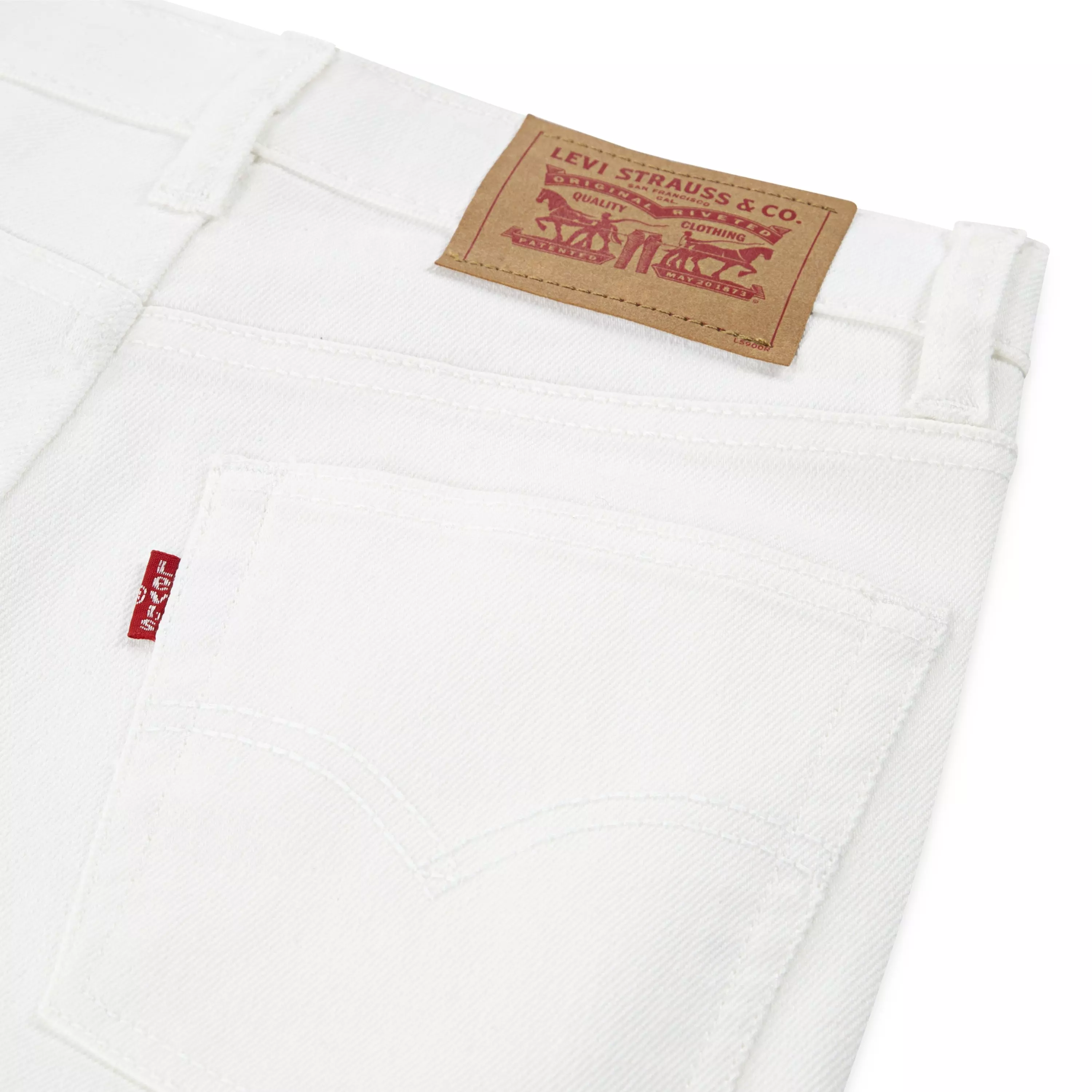 Levi's Big Boys' 510 Skinny Fit White Wash Denim Jeans - WHITE