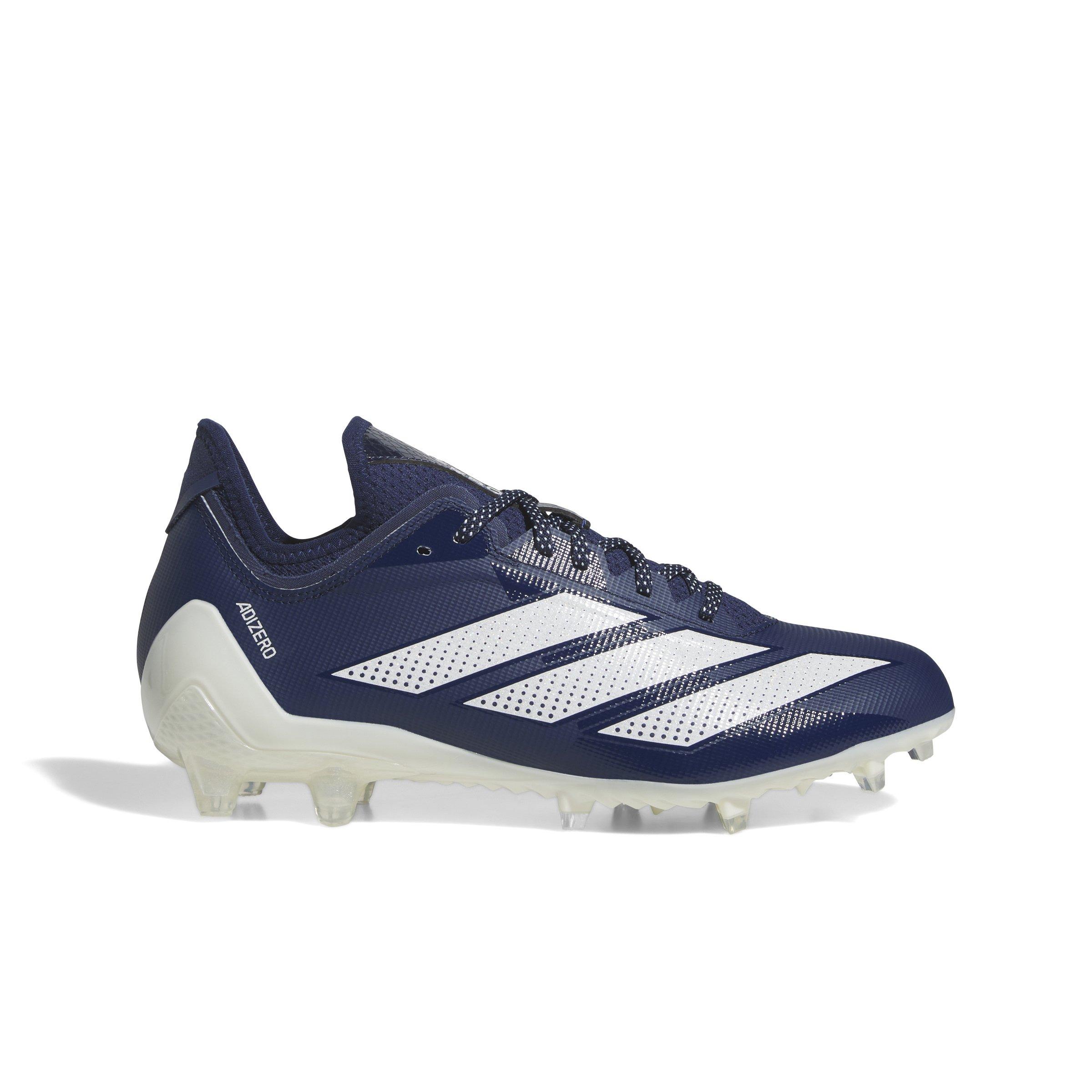 adidas Adizero Electric.1 "Team Navy Blue 2/Ftwr White/Team Navy Blue 2" Men's Football Cleat - NAVY/WHITE/NAVY Thumbnail View 1