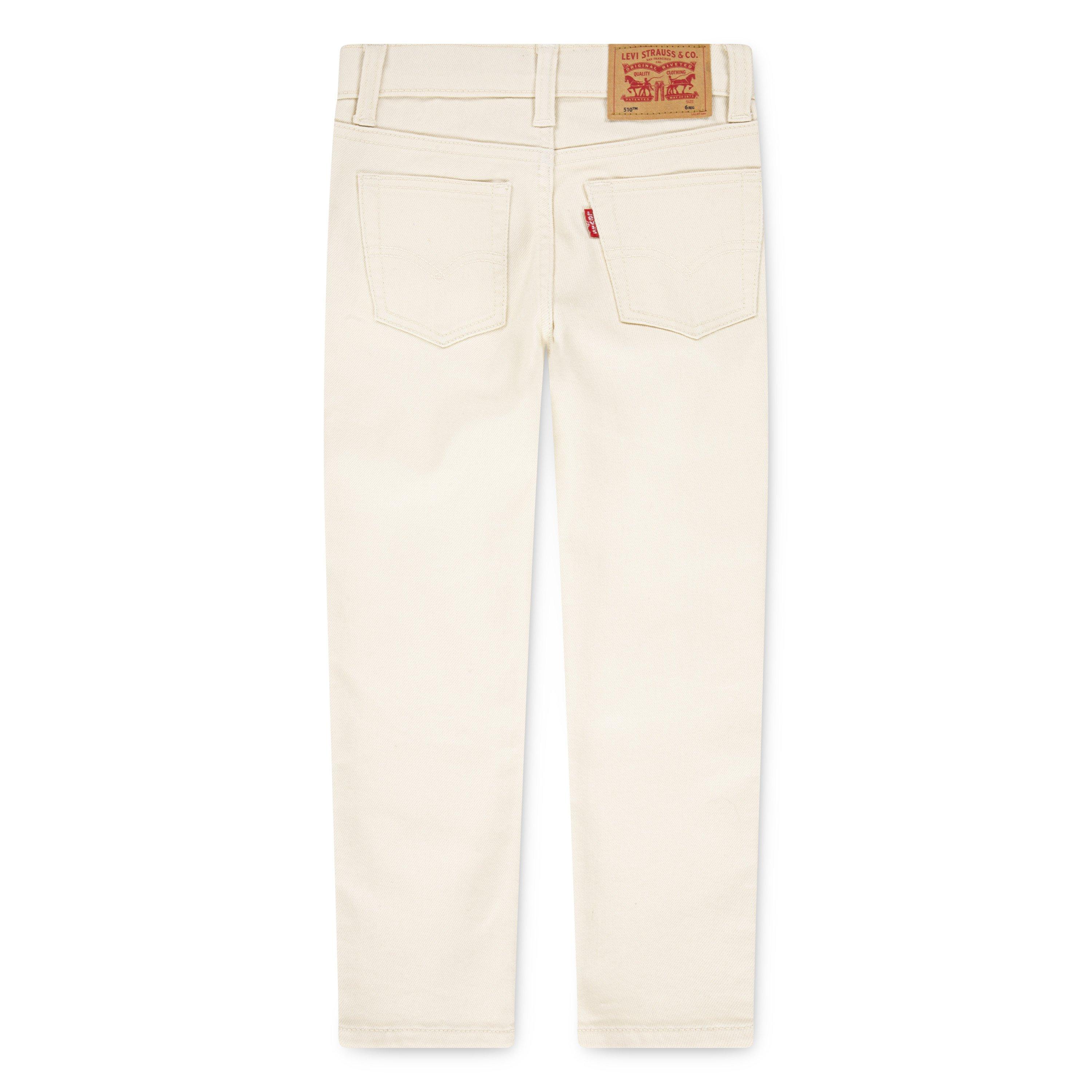 Levi's 510 Skinny Fit Little Boys' Beige Wash Denim Jeans