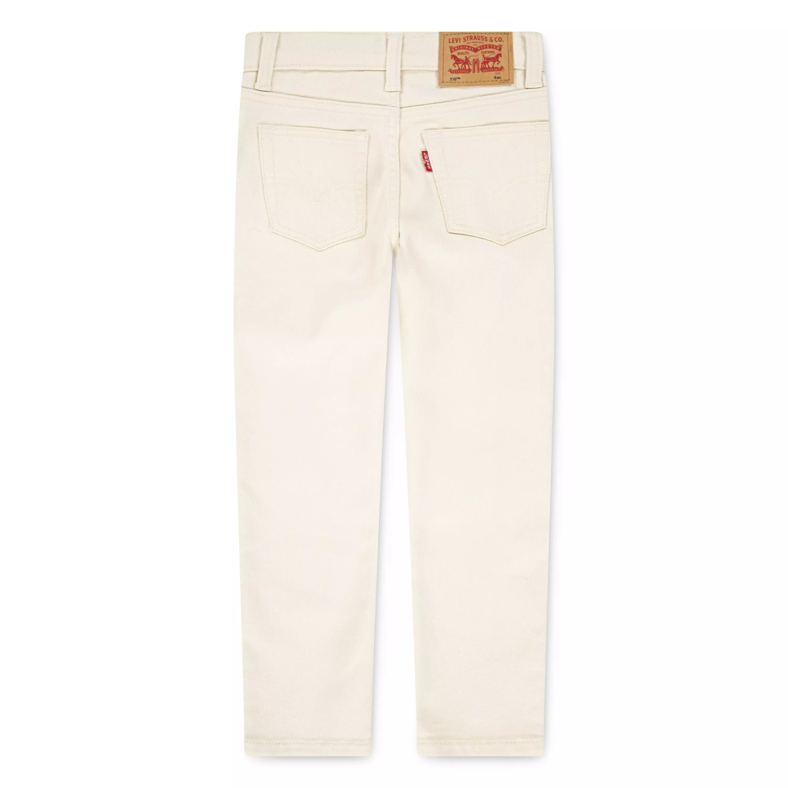 Levi's Little Boys' 510 Skinny Fit Wash Denim Jeans - Beige - BEIGE