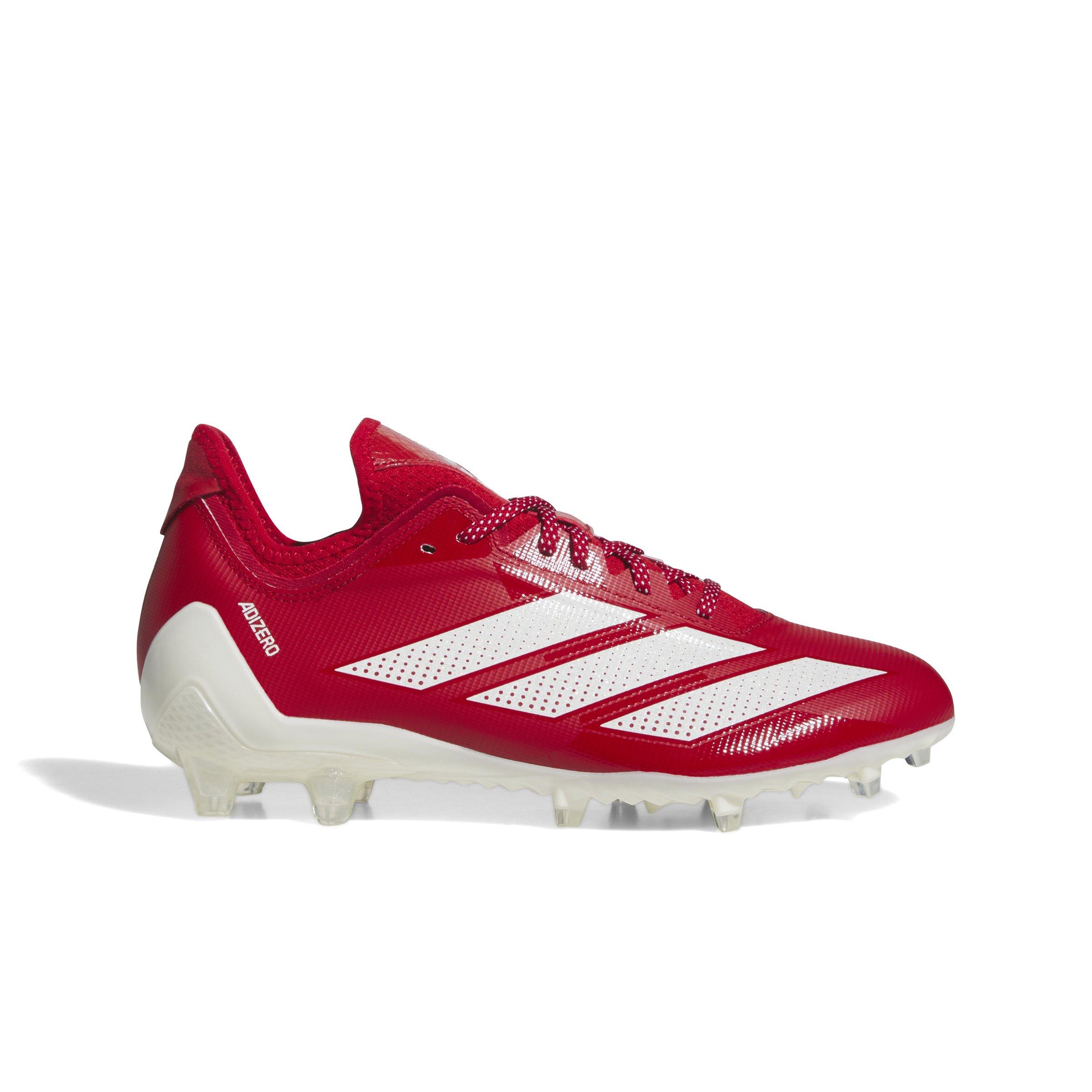 adidas Adizero Electric.1 "Team Power Red 2/Ftwr White/Team Power Red 2" Men's Football Cleat - RED/WHITE/RED Thumbnail View 1
