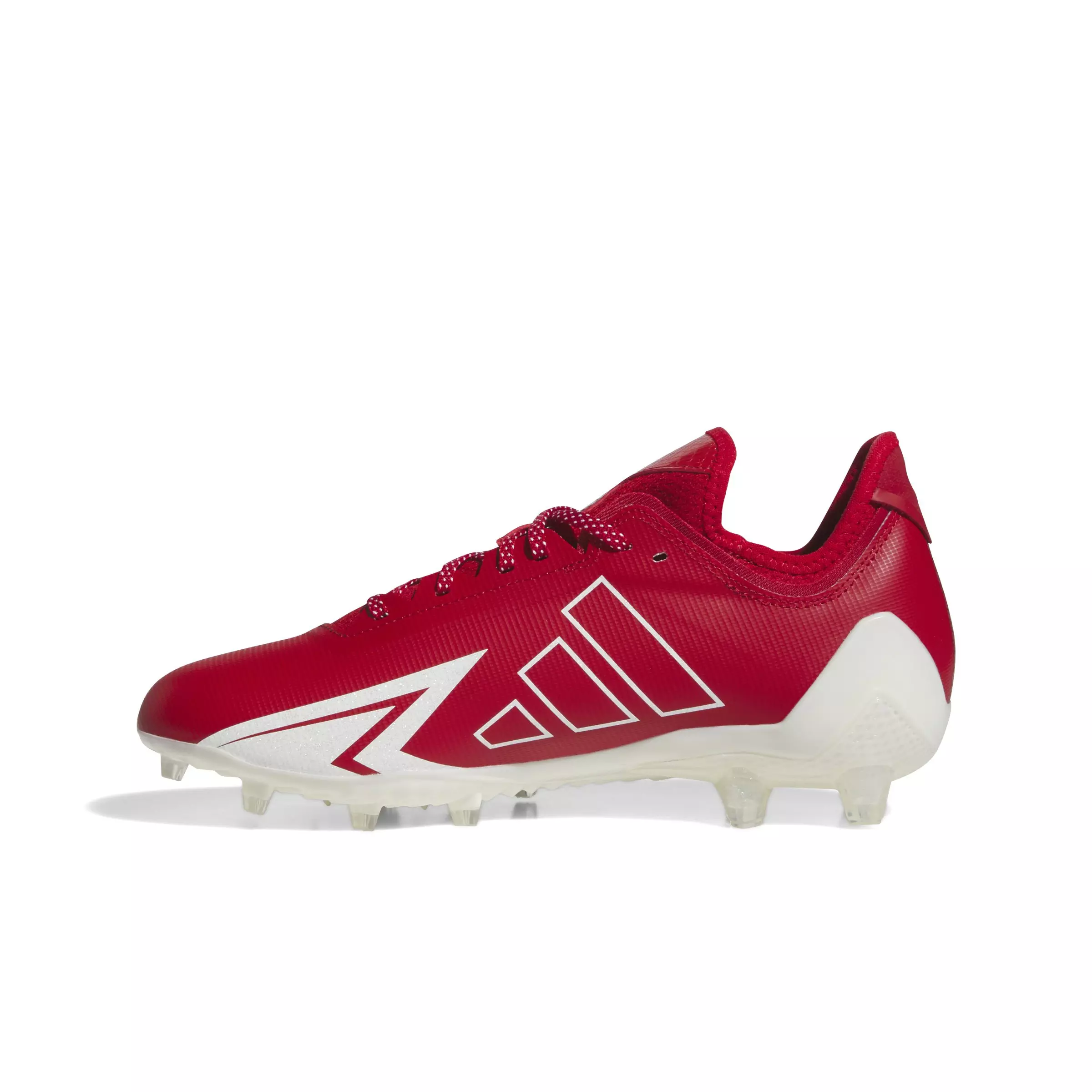 adidas Adizero Electric.1 "Team Power Red 2/Ftwr White/Team Power Red 2" Men's Football Cleat - RED/WHITE/RED