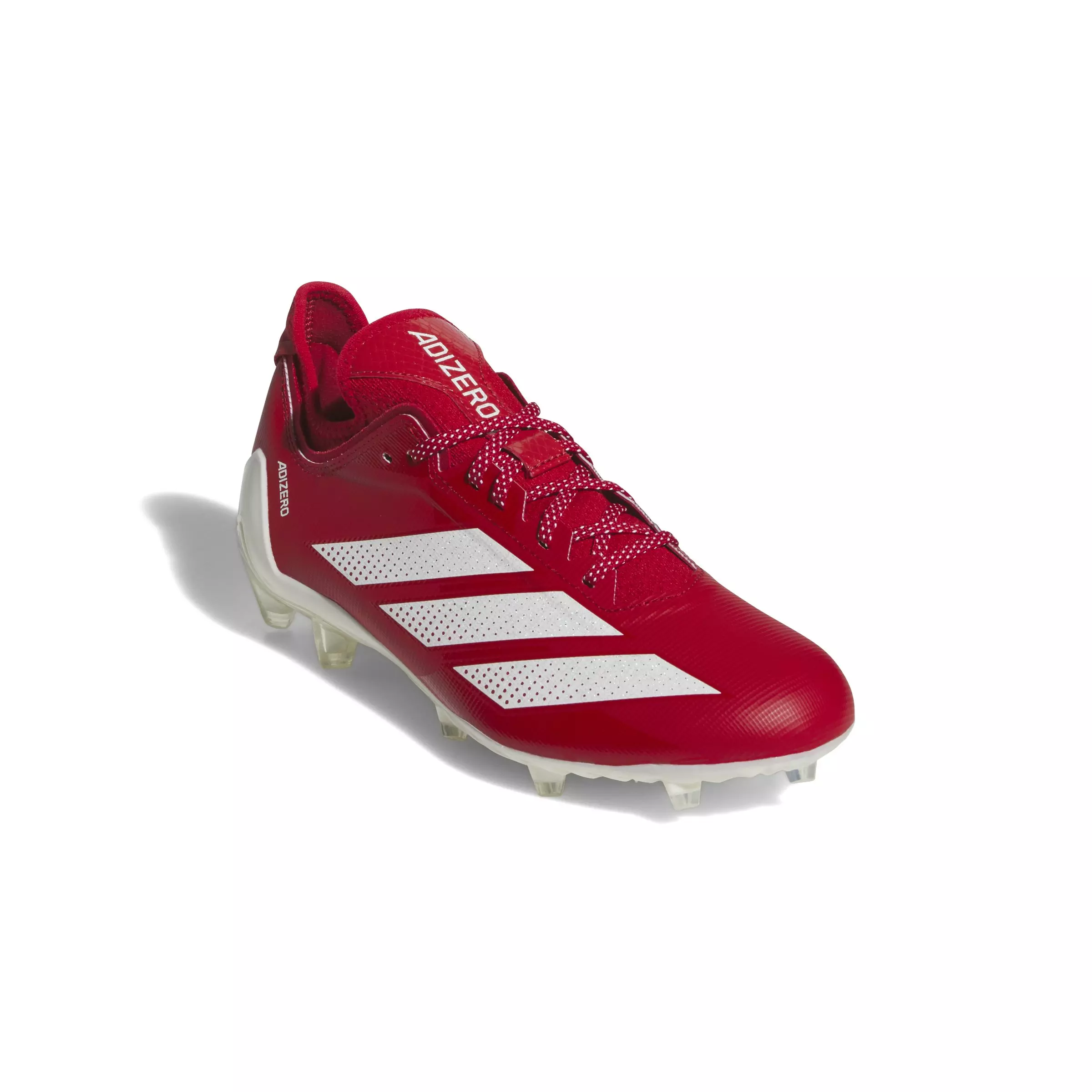 adidas Adizero Electric.1 "Team Power Red 2/Ftwr White/Team Power Red 2" Men's Football Cleat - RED/WHITE/RED