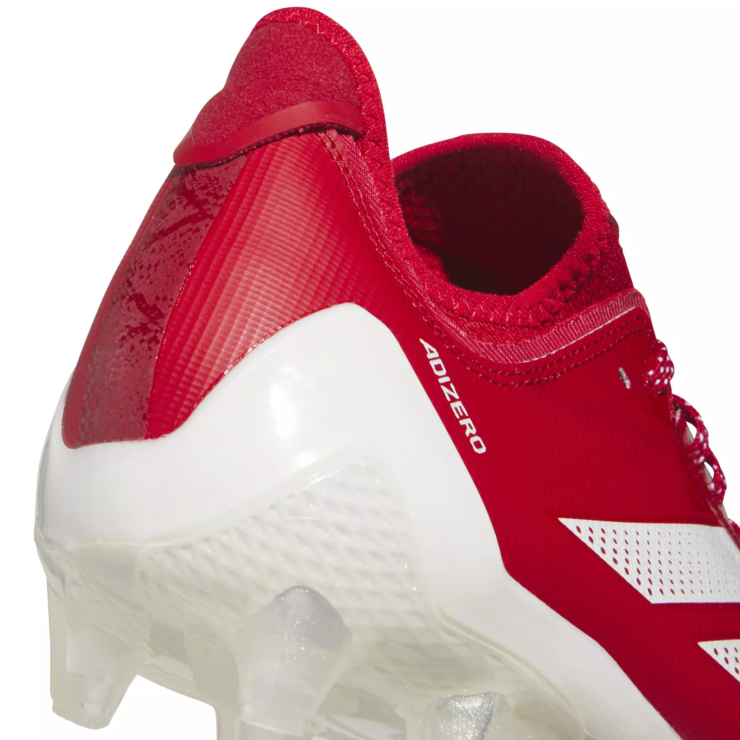 adidas Adizero Electric.1 "Team Power Red 2/Ftwr White/Team Power Red 2" Men's Football Cleat - RED/WHITE/RED