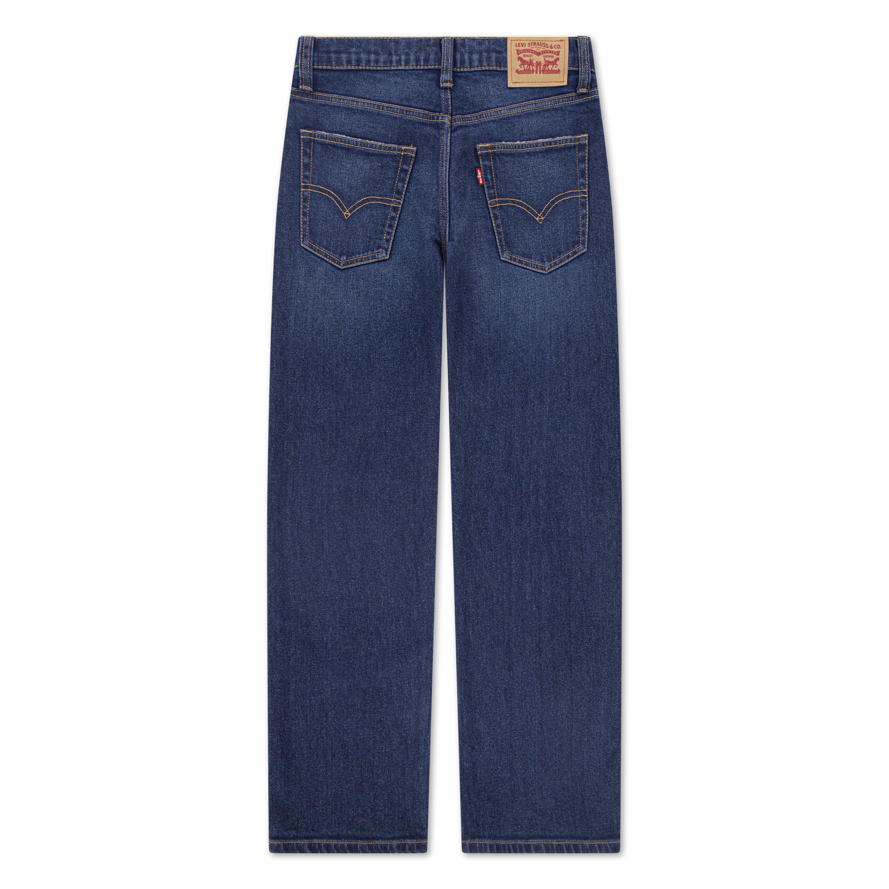 Levi's 555 Relaxed Lt Wash Big Boys' Straight Denim Jeans - Blue - BLUE Thumbnail View 2