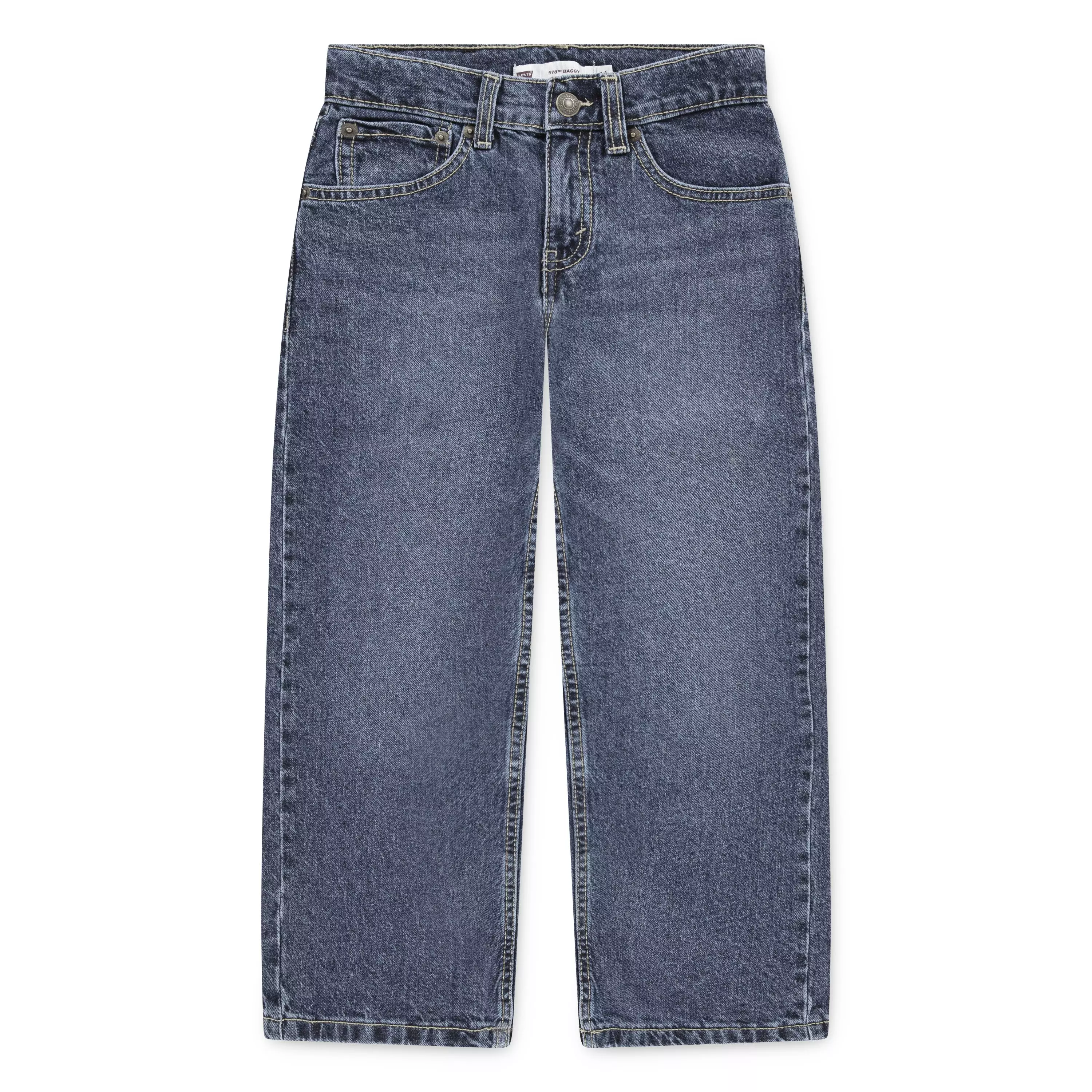 Levi's 578 Baggy Med Wash Little Boys' Blue Jeans - BLUE