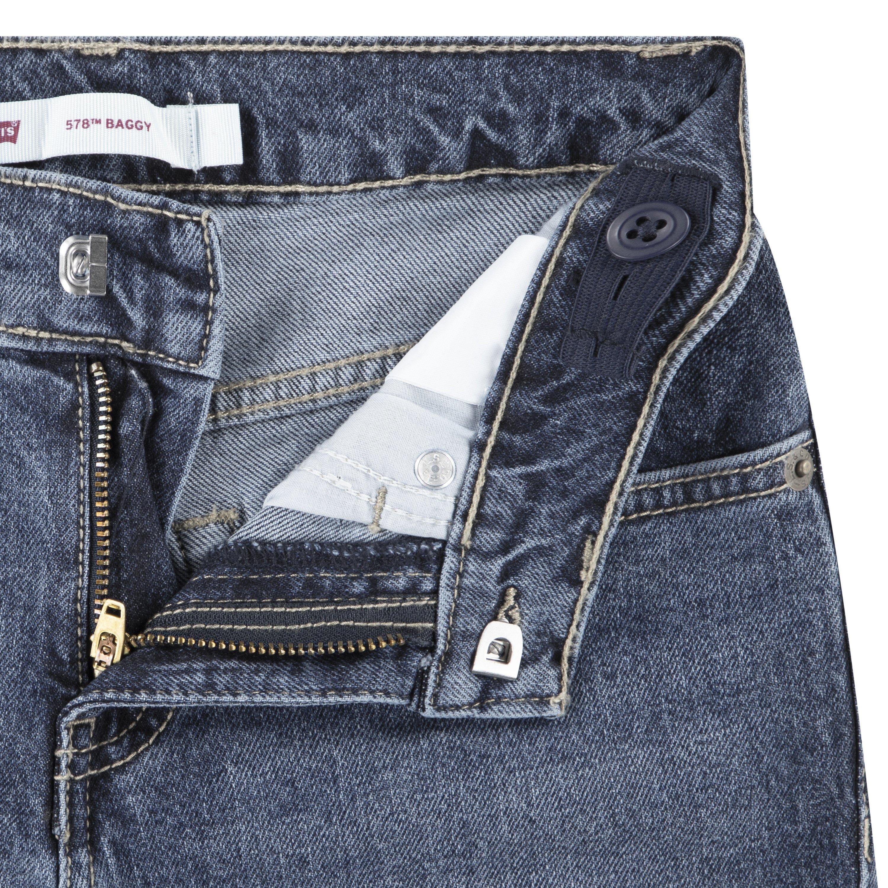 Levi's 578 Baggy Med Wash Little Boys' Blue Jeans - BLUE