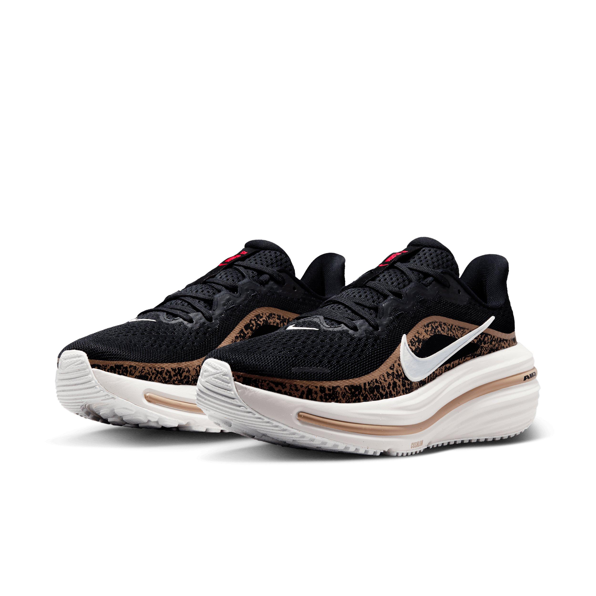 Nike Winflo 12 Print "Black/British Khaki/Fusion Red/Sail" Women's Running Shoe - BLACK/KHAKI/RED/SAIL