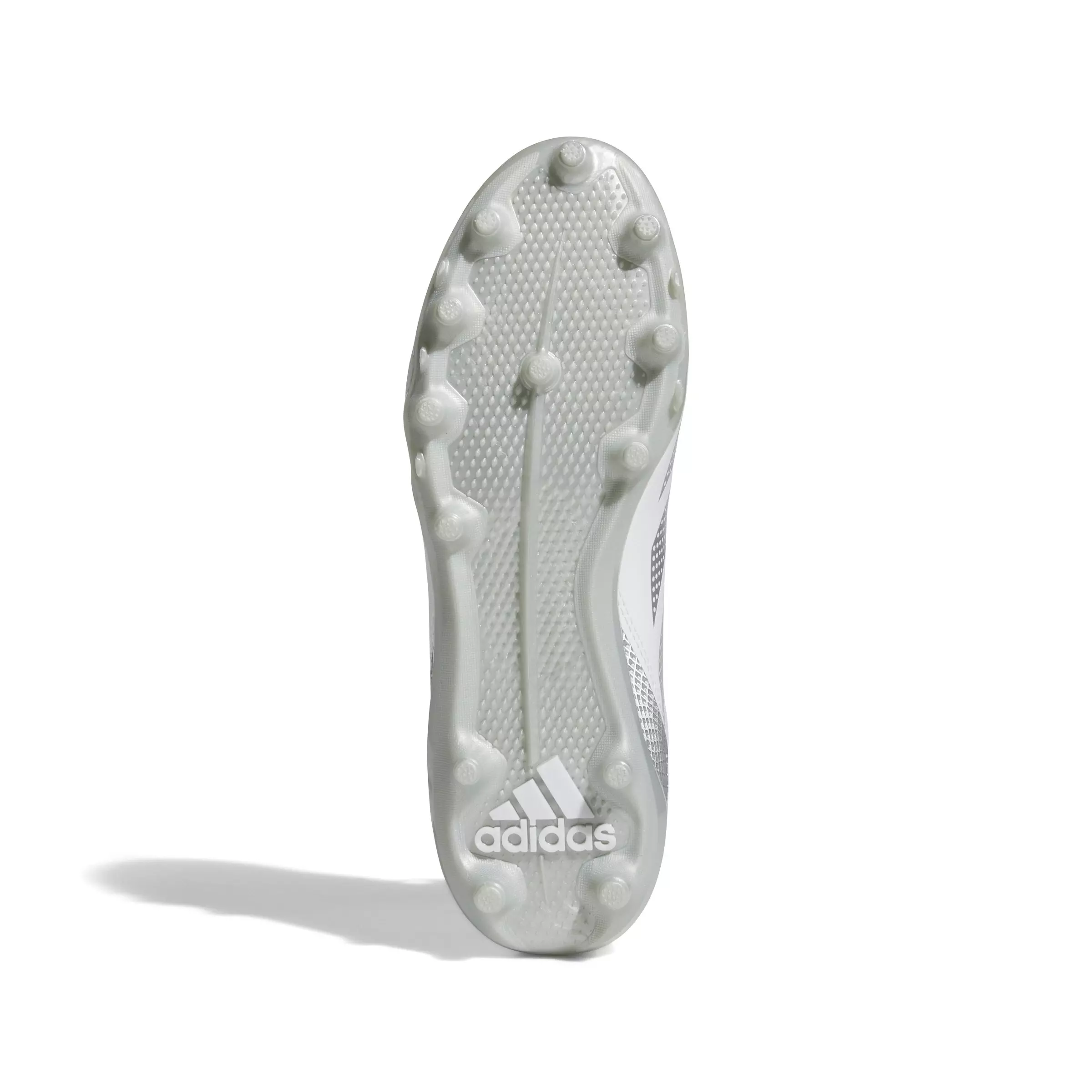 adidas Adizero Impact.2 "Ftwr White/Silver Metallic" Men's Football Cleat - WHITE/SILVER/WHITE