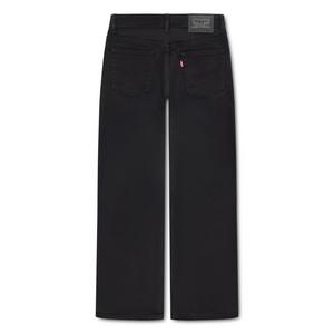 Levi's Big Boys' 505 Regular Fit Dark Wash Denim Black Jeans