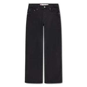 Levi's Big Boys' 505 Regular Fit Dark Wash Denim Black Jeans