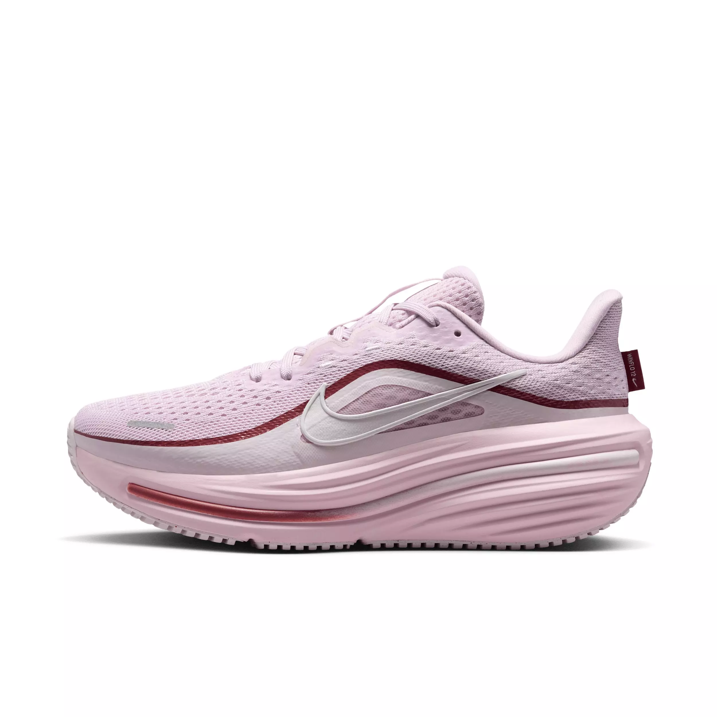 Nike Winflo 12 "Bleached Lilac/Pearl Pink/Pink Smoke/Sail" Women's Wide Running Shoe - LILAC/PINK/PINK/SAIL
