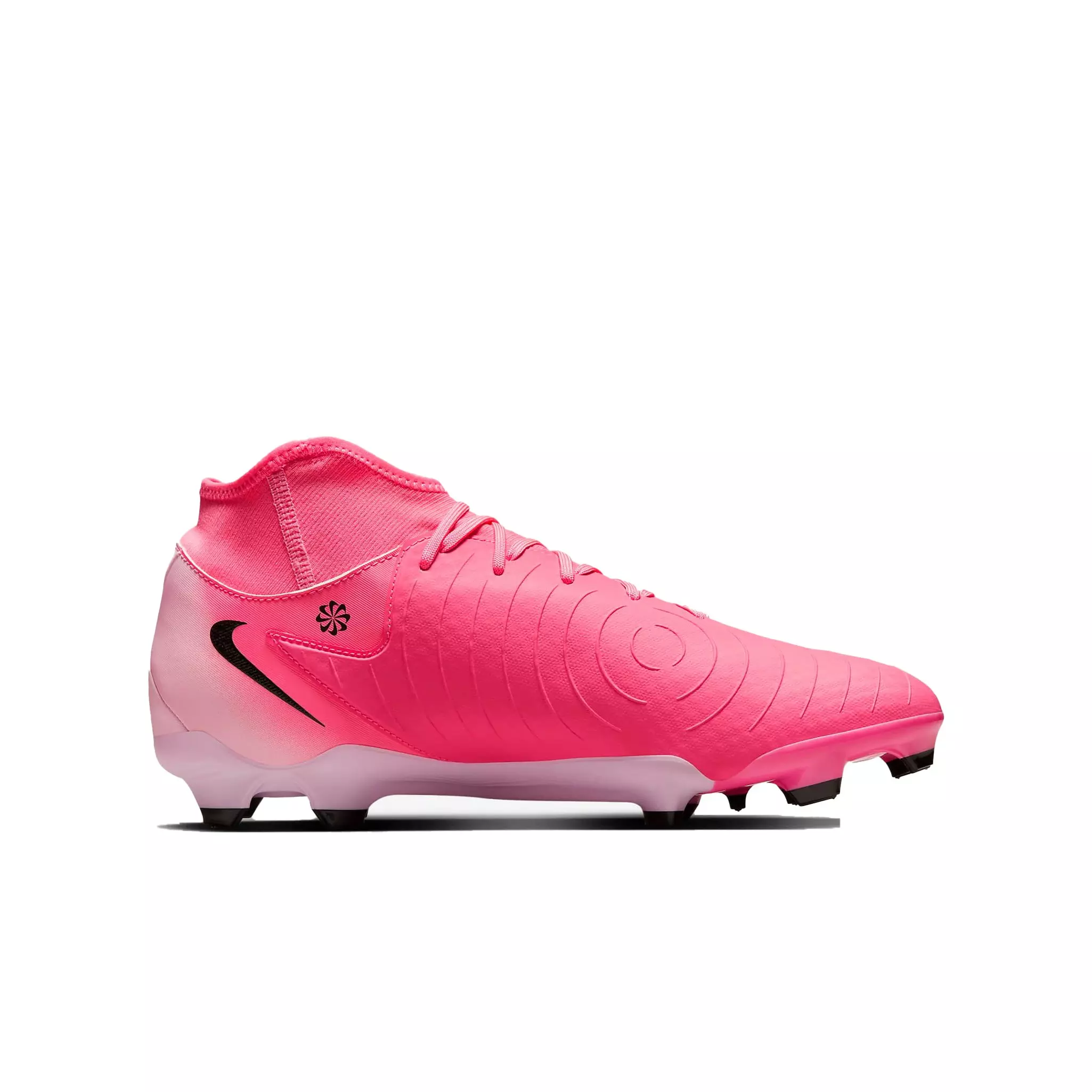 Nike Phantom Luna 2 Academy MG "Sunset Pulse/Black" Grade School Kids' Soccer Cleat - PULSE/BLACK