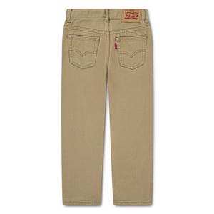 Levi's Little Boys' 505 Regular Fit Lt Wash Denim Jeans - Khaki