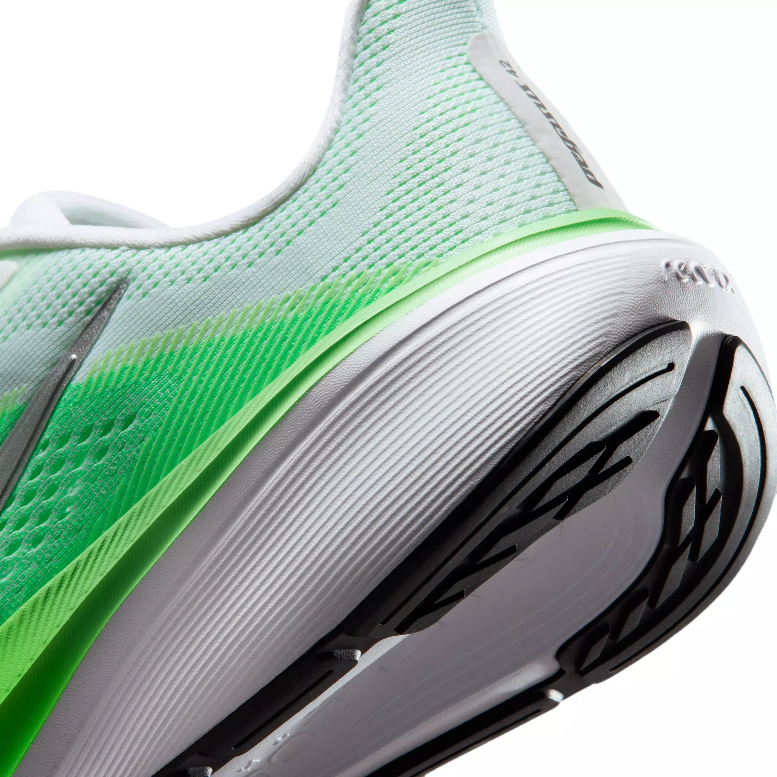 Nike Pegasus 42 "White/Green Strike/Illusion Green/Metallic Silver" Women's Running Shoe - WHITE/GREEN/GREEN/SILVER