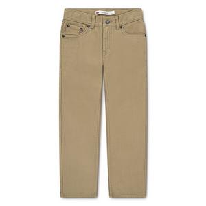Levi's Big Boys' 505 Regular Fit Lt Wash Denim Jeans - Khaki