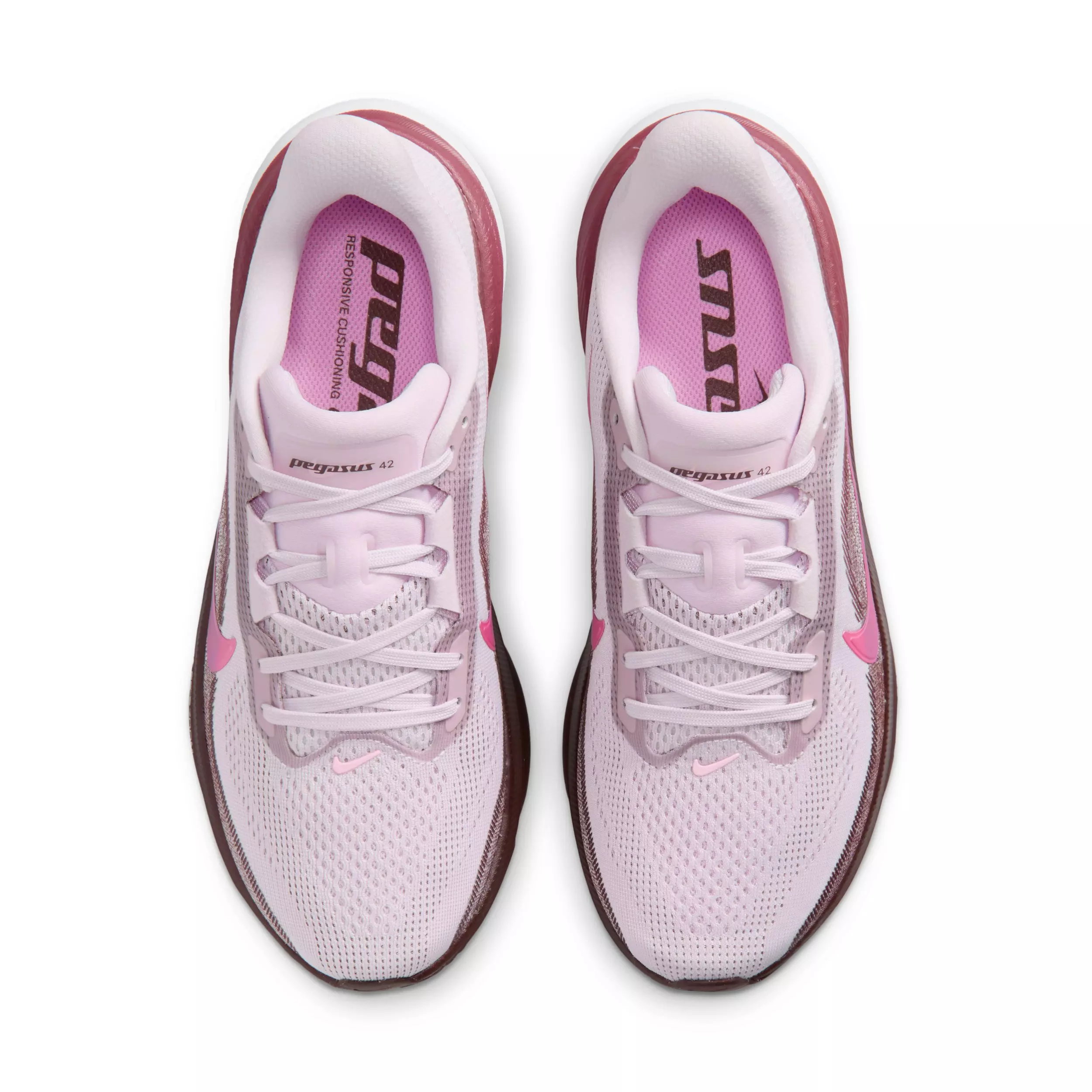 Nike Pegasus 42 "Bleached Lilac/Mystic Dates/Pink Smoke/Pink Rise" Women's Running Shoe - LILAC/DATES/PINK/PINK