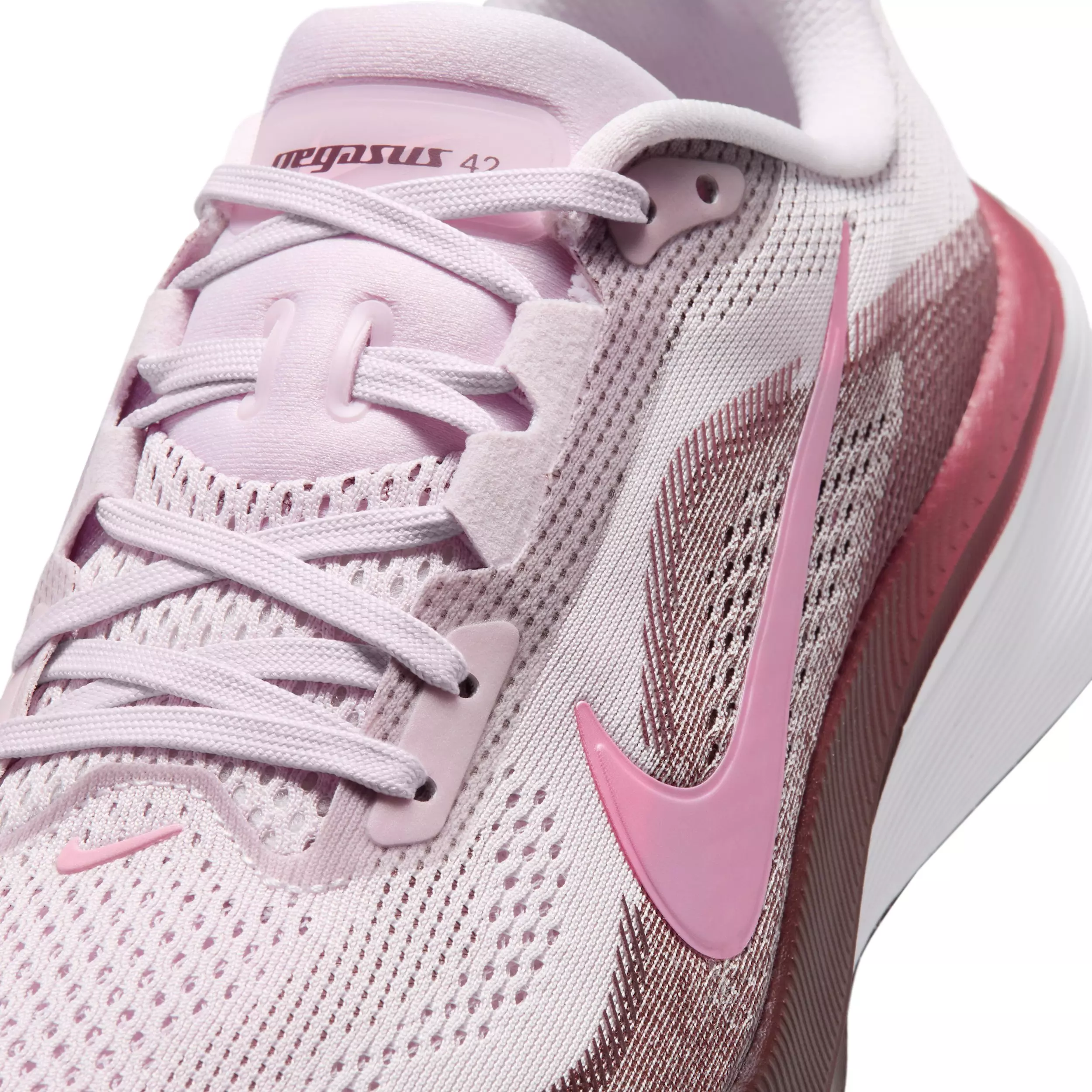 Nike Pegasus 42 "Bleached Lilac/Mystic Dates/Pink Smoke/Pink Rise" Women's Running Shoe - LILAC/DATES/PINK/PINK