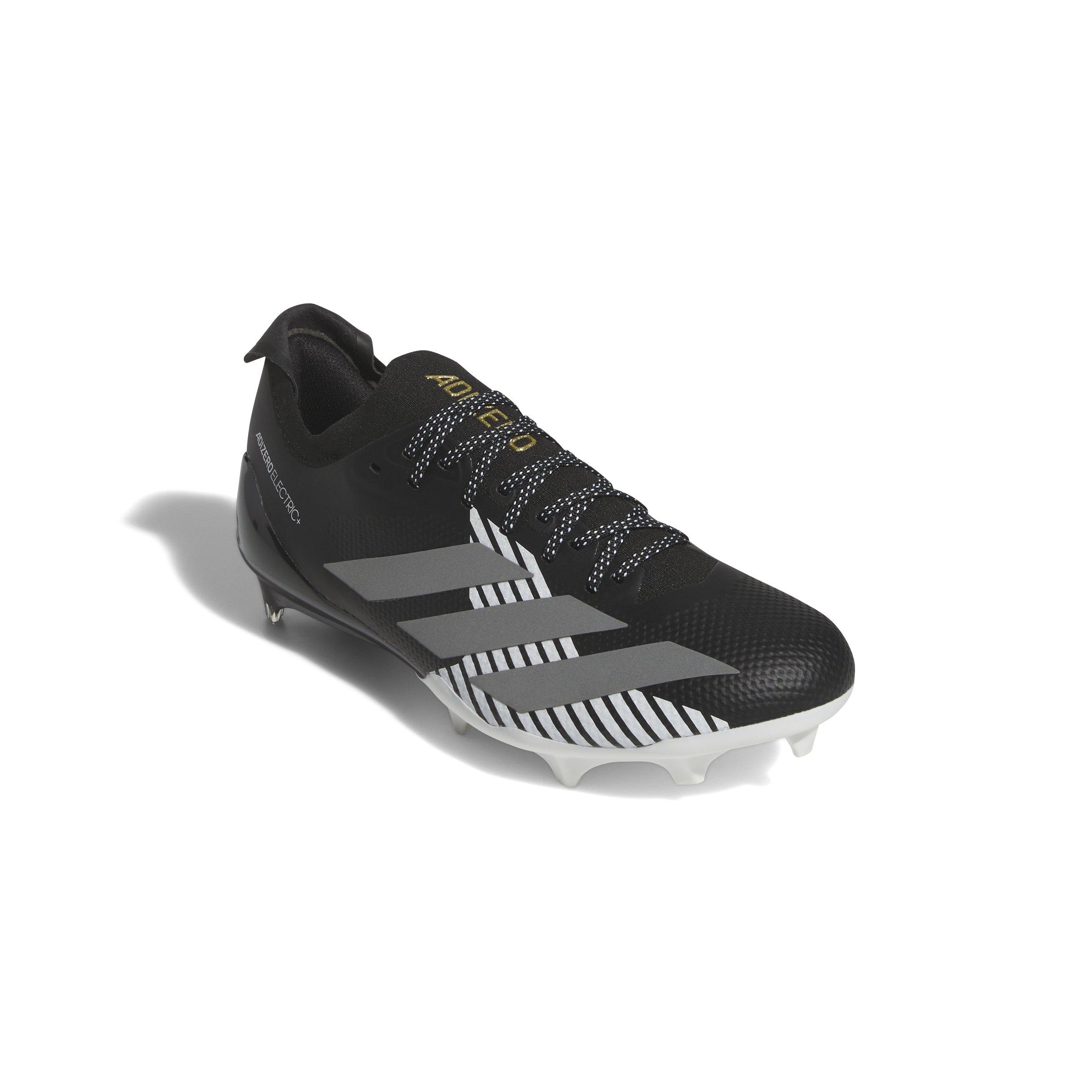 adidas Adizero Electric + "Core Black/Core Black/Ftwr White" Men's Football Cleat - BLACK/BLACK/WHITE Thumbnail View 3