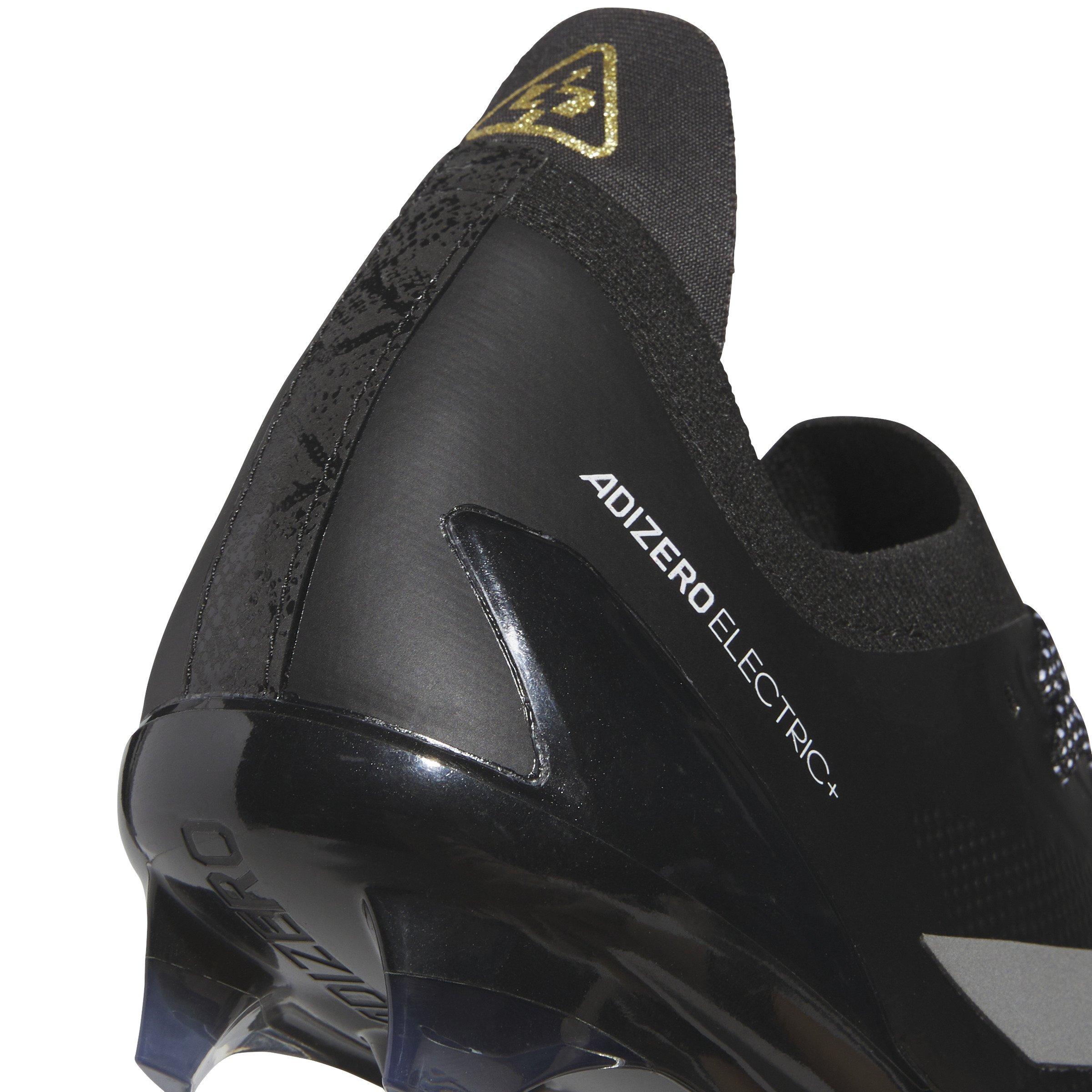 adidas Adizero Electric + "Core Black/Core Black/Ftwr White" Men's Football Cleat - BLACK/BLACK/WHITE Thumbnail View 6