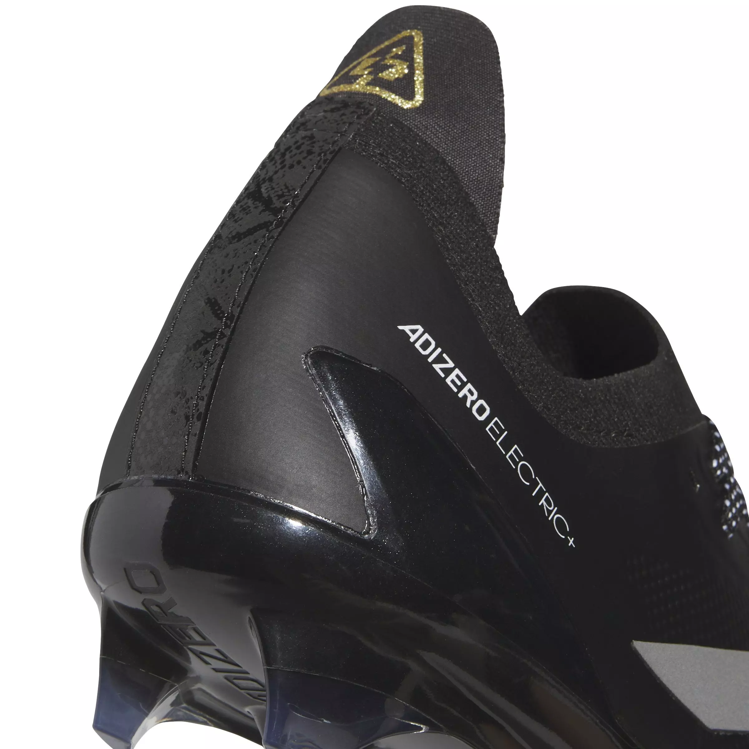 adidas Adizero Electric + "Core Black/Core Black/Ftwr White" Men's Football Cleat - BLACK/BLACK/WHITE