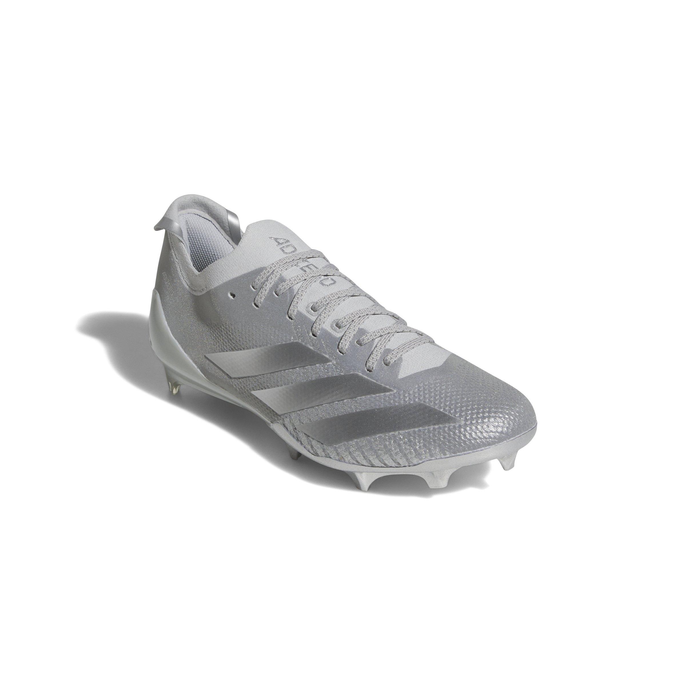 adidas Adizero Electric + "Silver Metallic" Men's Football Cleat - SILVER/SILVER/SILVER Thumbnail View 3