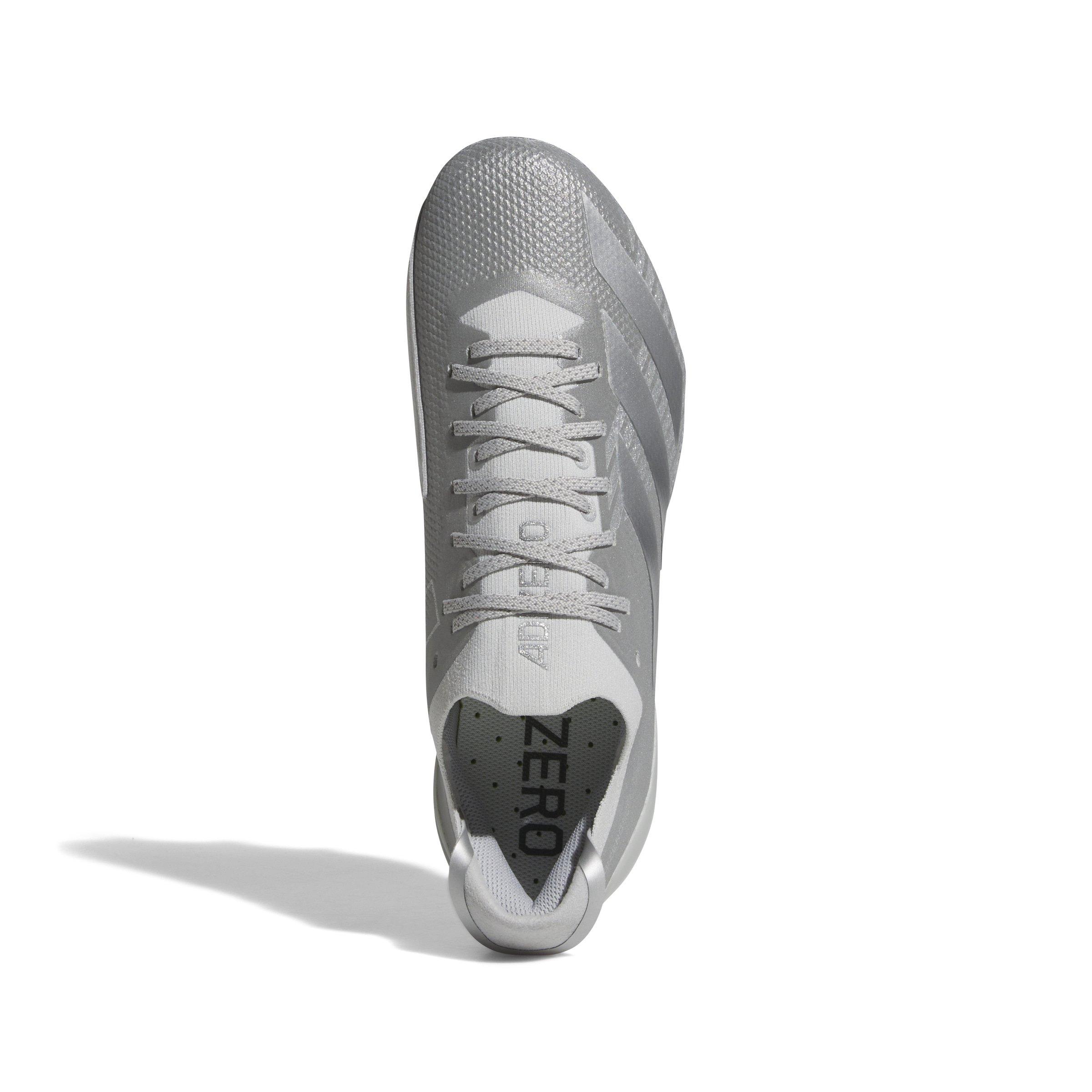 adidas Adizero Electric + "Silver Metallic" Men's Football Cleat - SILVER/SILVER/SILVER Thumbnail View 5